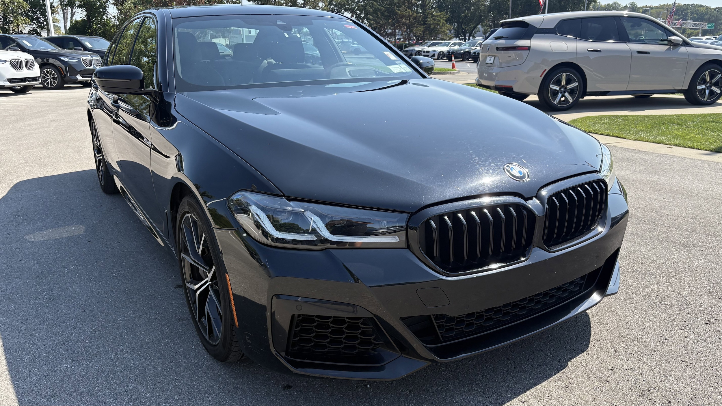 Certified 2022 BMW 5 Series 540i with VIN WBA73BJ04NWX73913 for sale in Kansas City