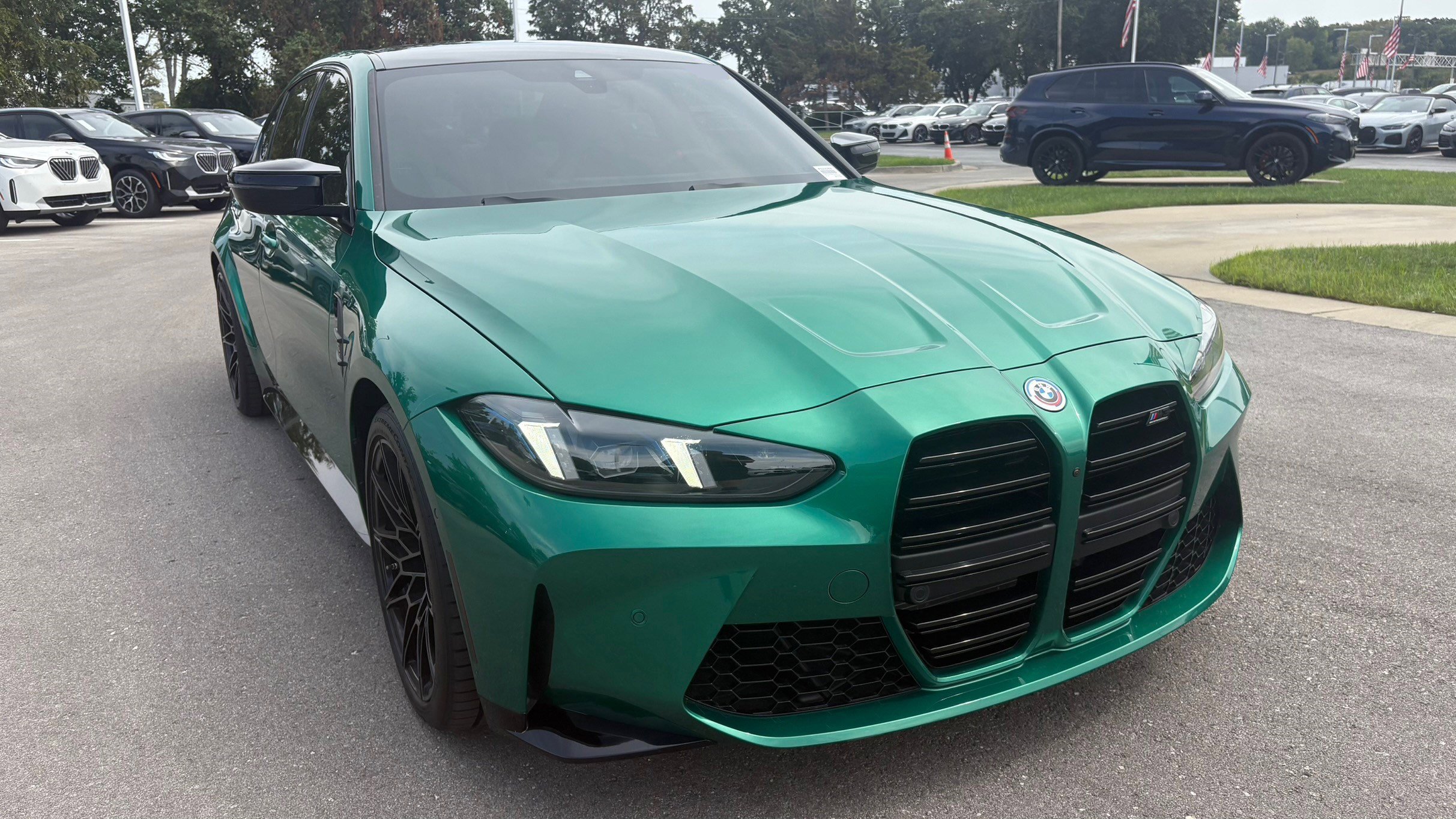 Certified 2025 BMW M3 Sedan Base with VIN WBS33HJ06SFU23269 for sale in Kansas City