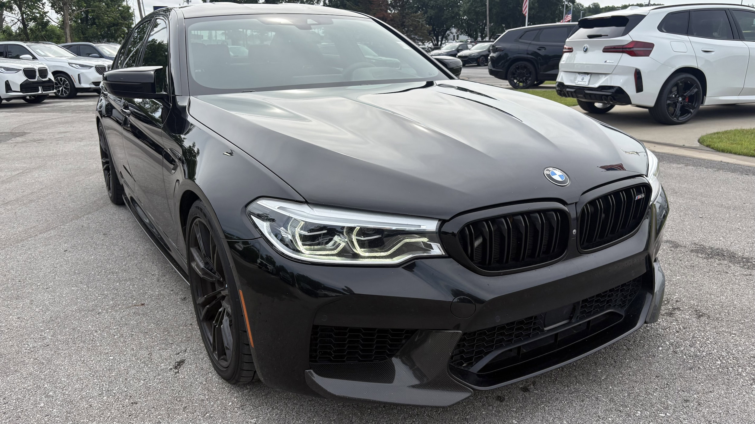 Used 2019 BMW M5 Competition with VIN WBSJF0C50KB447390 for sale in Kansas City