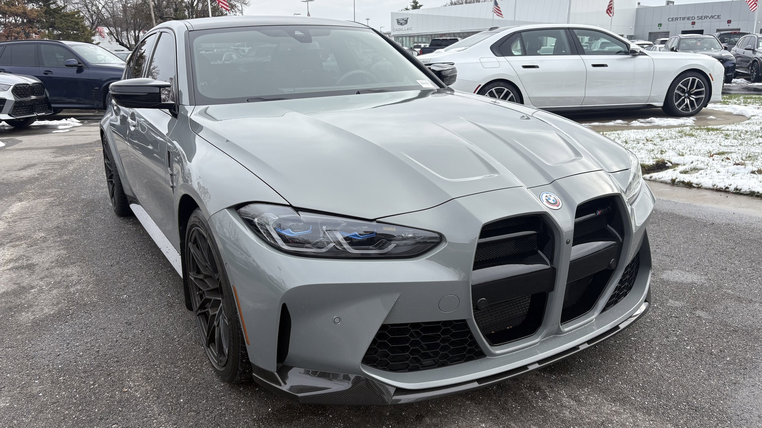 Used 2023 BMW M3 Sedan Base with VIN WBS43AY07PFN71018 for sale in Kansas City