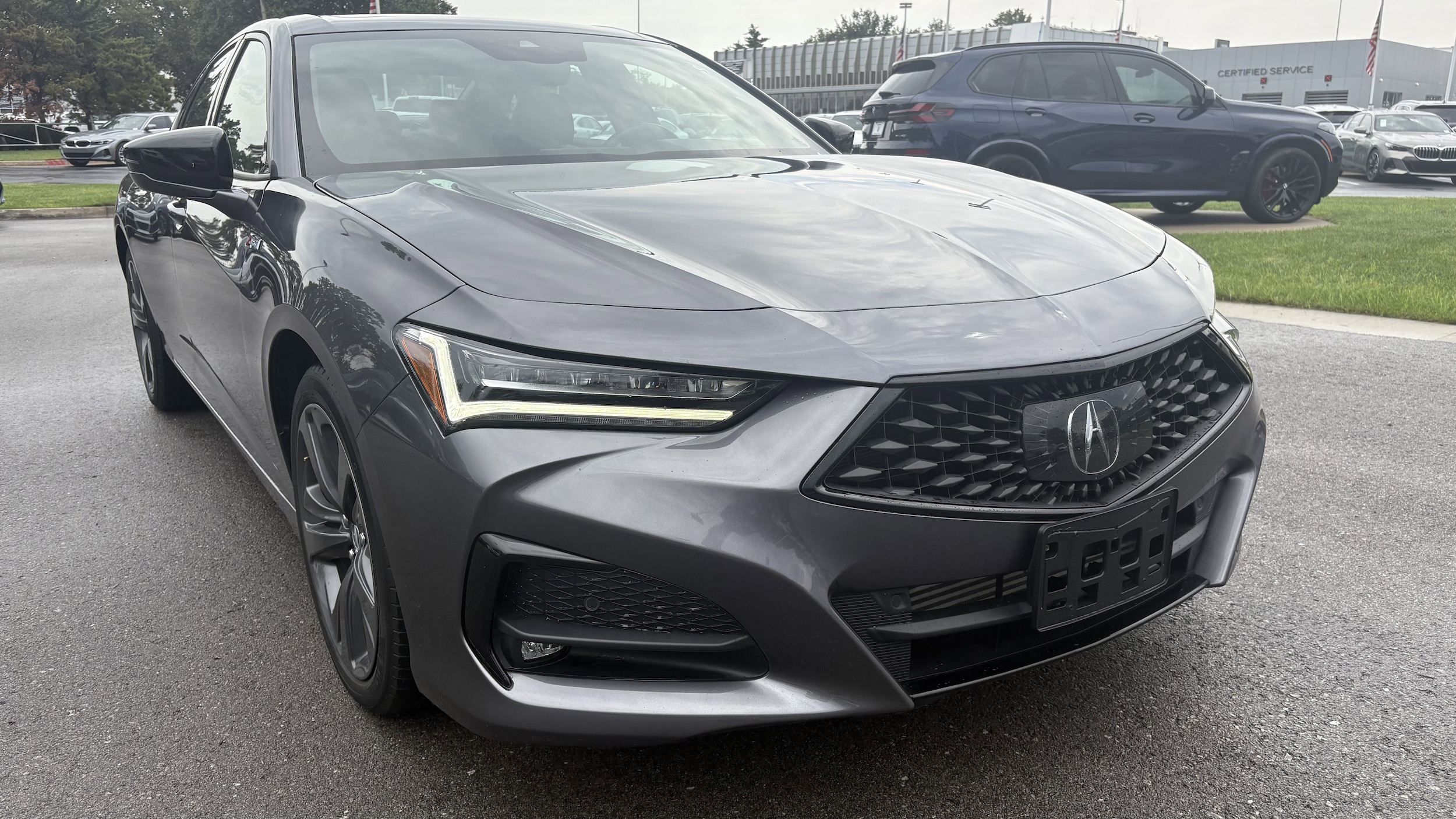 Used 2022 Acura TLX A-SPEC Package with VIN 19UUB6F50NA003730 for sale in Kansas City
