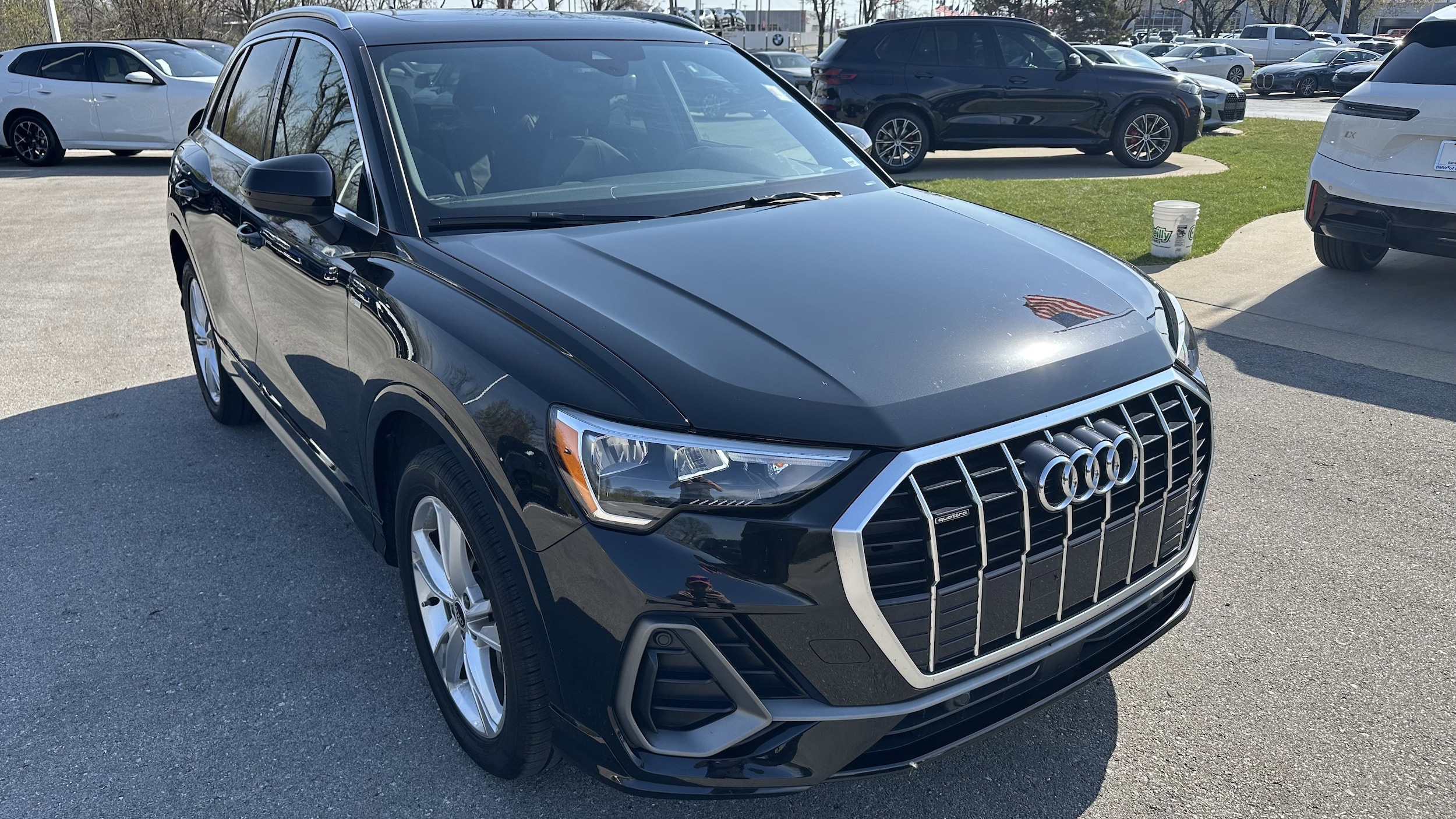 Used 2021 Audi Q3 S Line Premium with VIN WA1DECF32M1085360 for sale in Kansas City