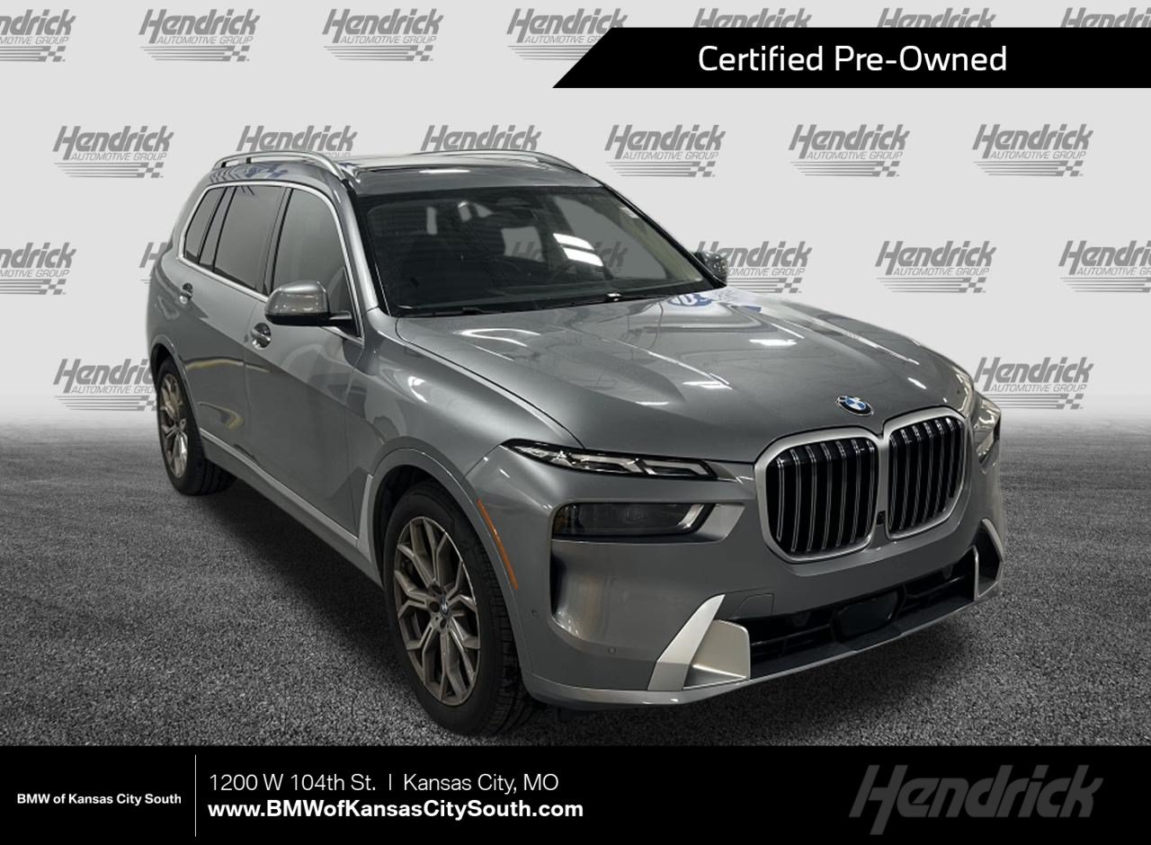 Certified 2024 BMW X7 40i with VIN 5UX23EM08R9V39898 for sale in Kansas City