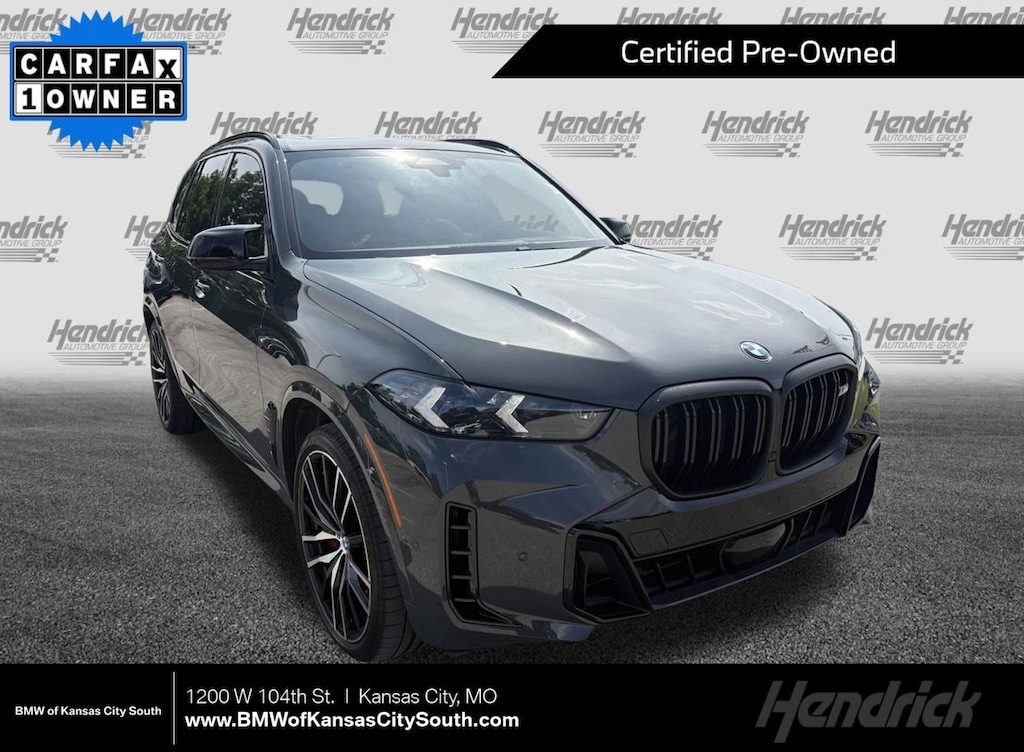 Certified 2025 BMW X5 M60i SUV