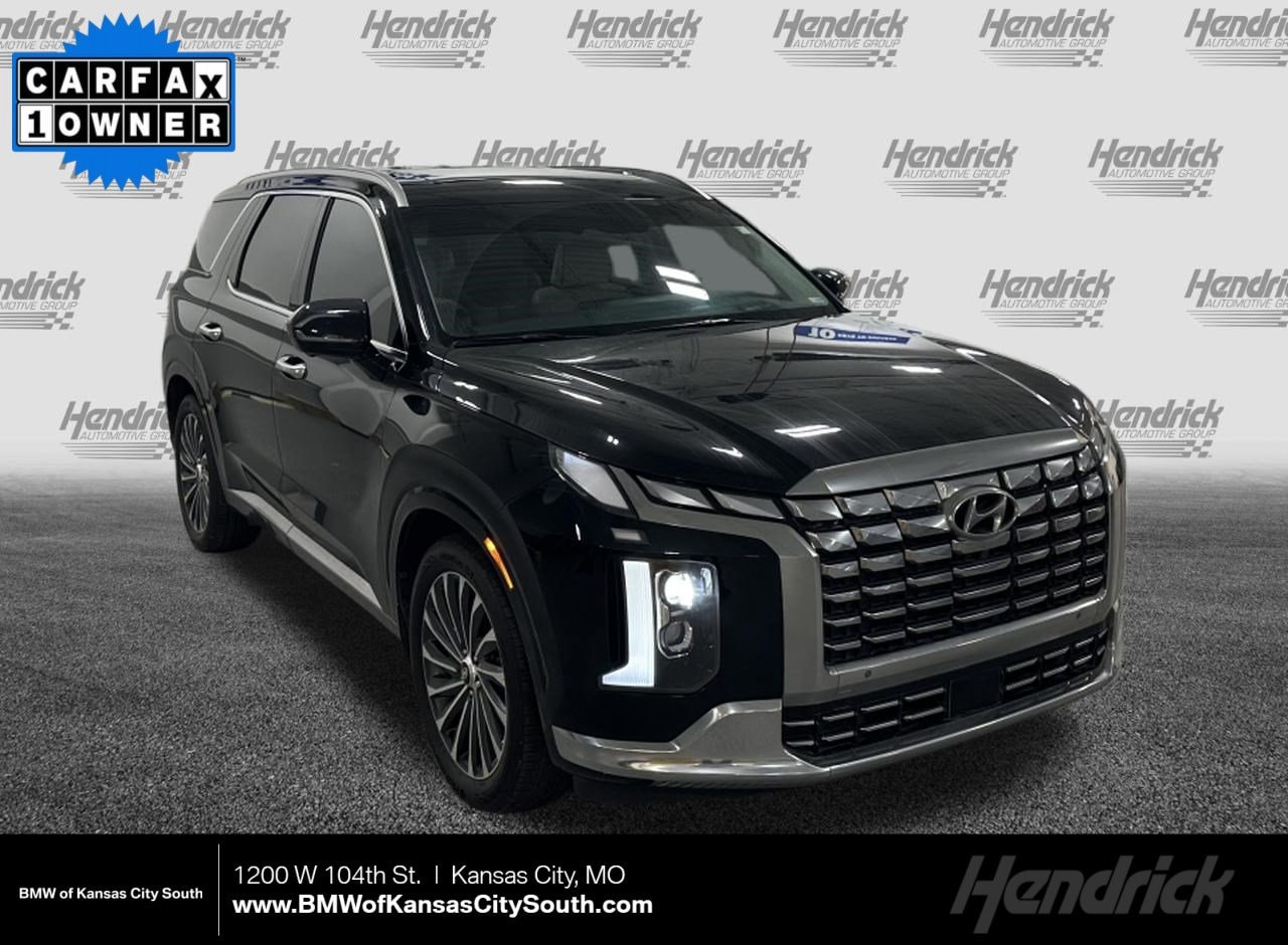 Used 2023 Hyundai Palisade Calligraphy with VIN KM8R7DGE4PU591363 for sale in Kansas City