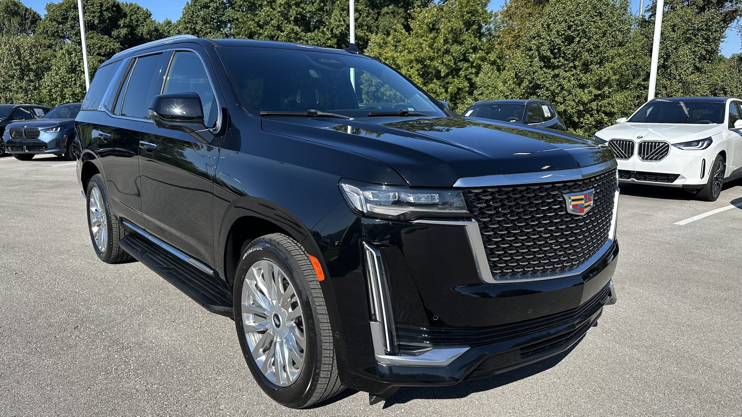 Used 2022 Cadillac Escalade Premium Luxury Platinum with VIN 1GYS4DKL2NR318047 for sale in Kansas City