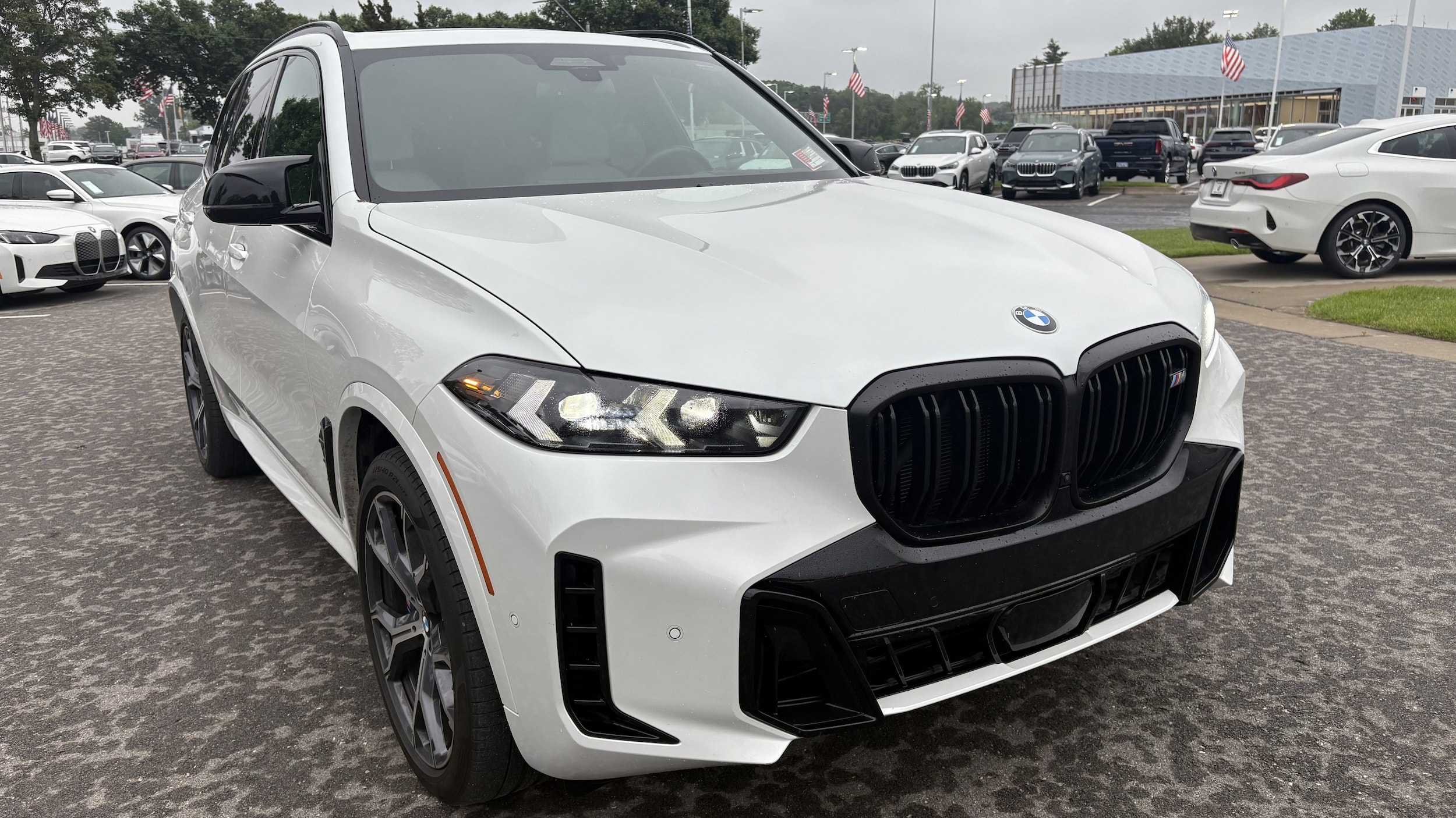 Certified 2024 BMW X5 M60i with VIN 5UX33EU00R9T50263 for sale in Kansas City