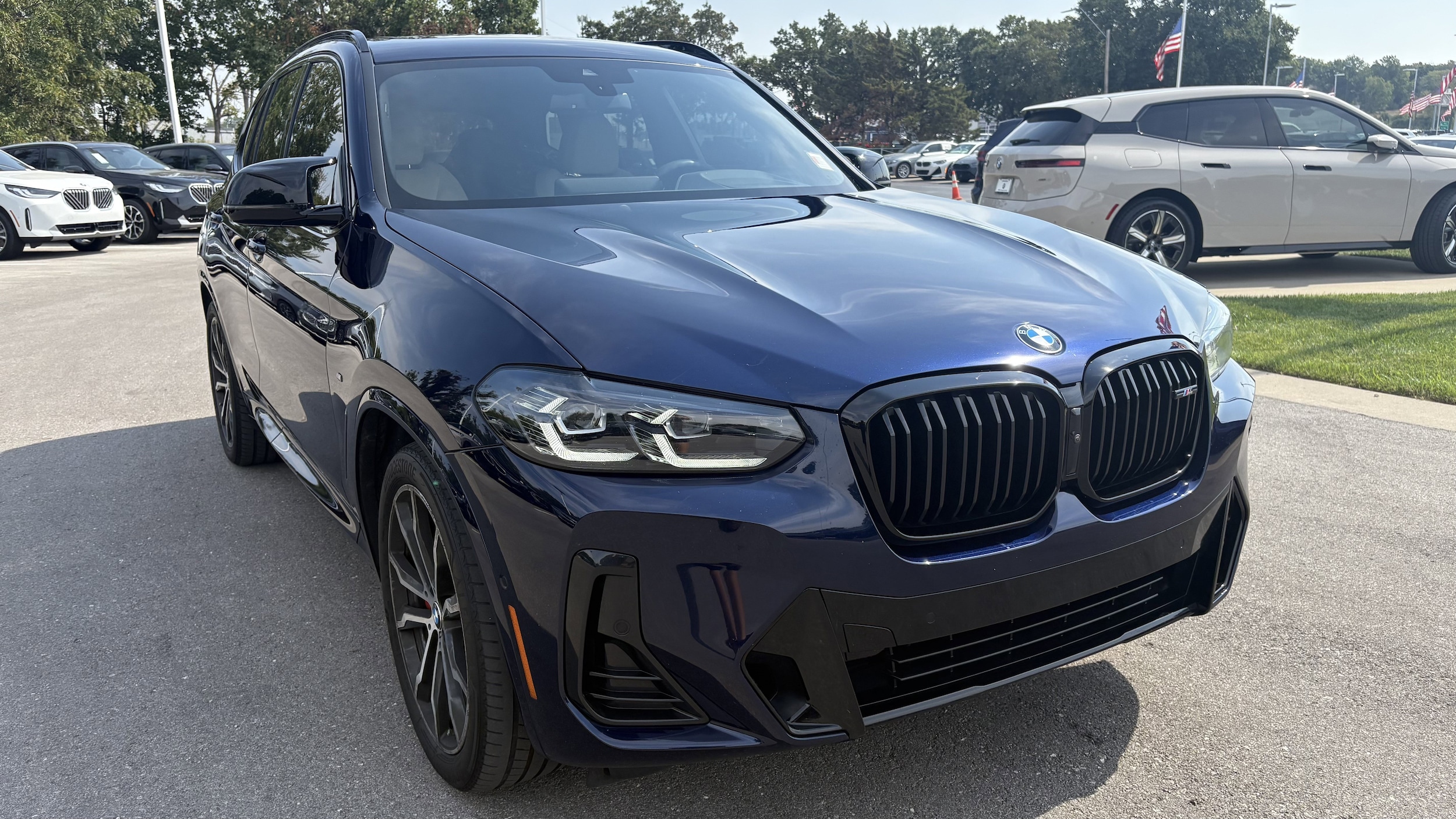 Certified 2022 BMW X3 40i with VIN 5UX83DP02N9J18124 for sale in Kansas City