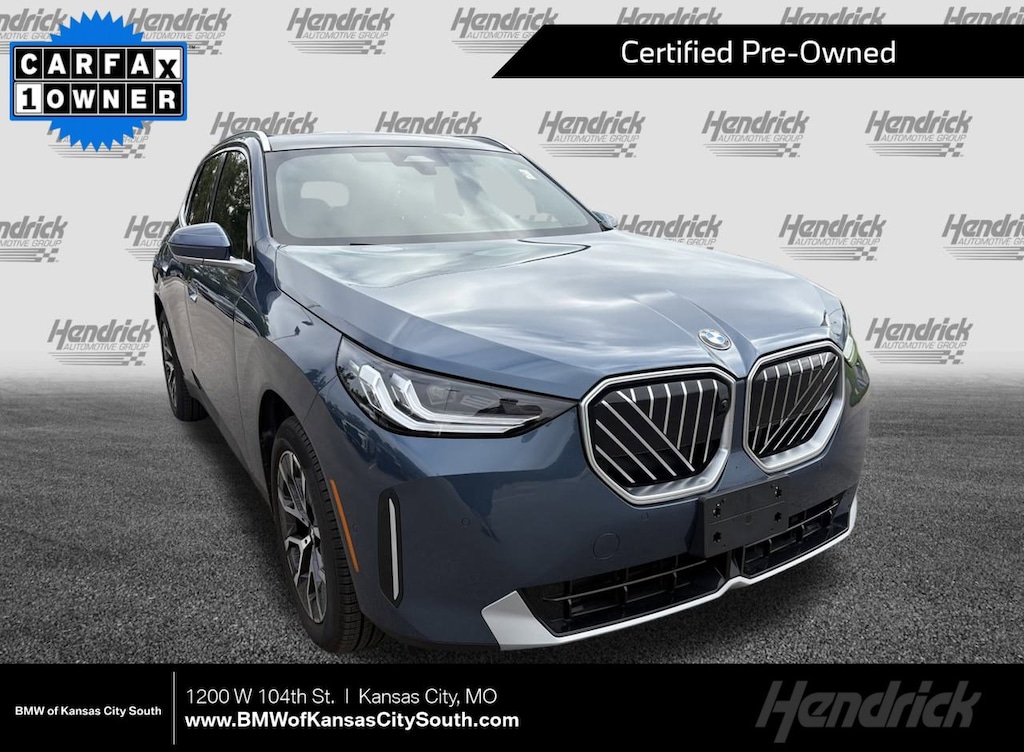Certified 2025 BMW X3 30 xDrive SUV