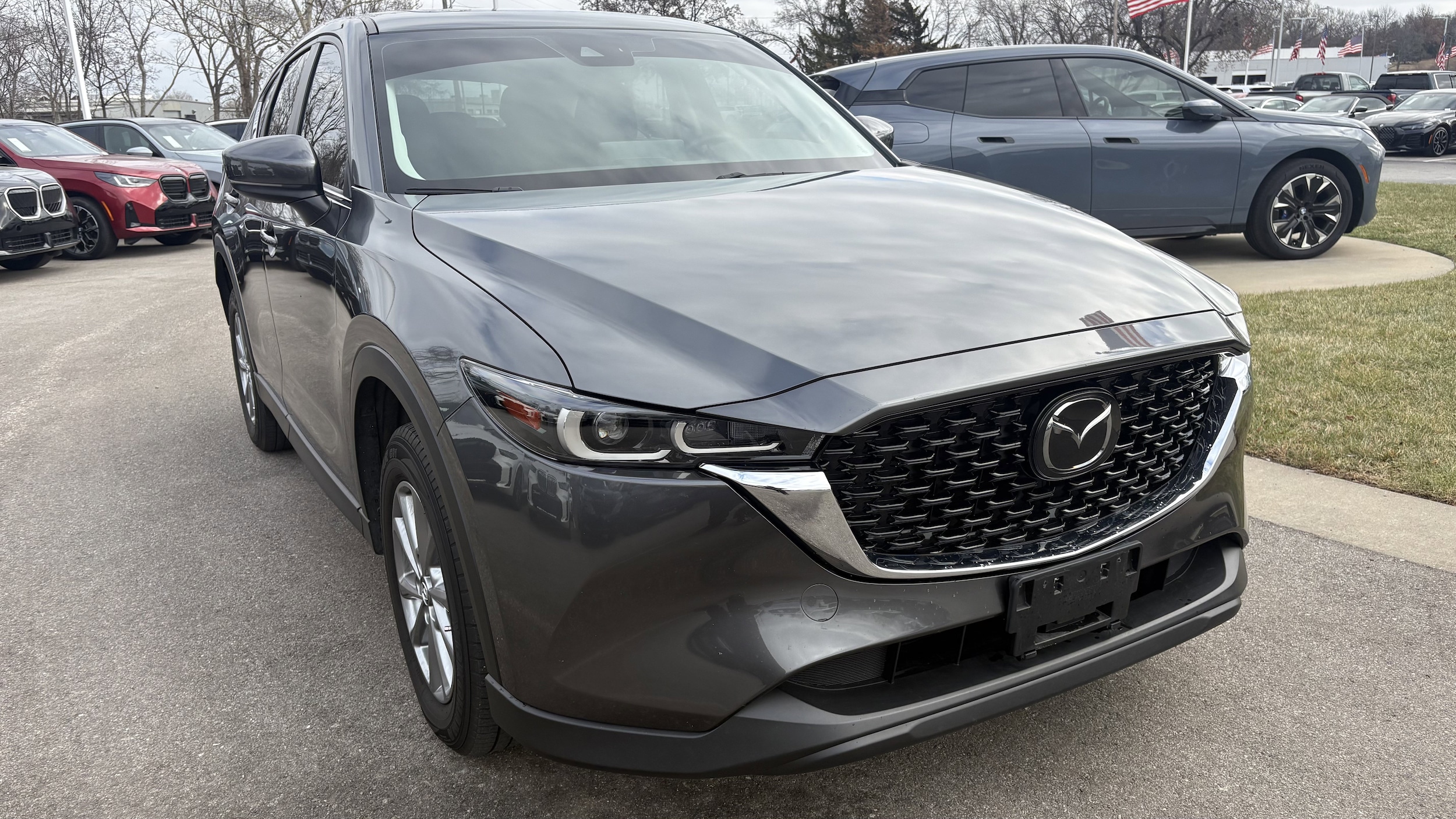 Used 2023 Mazda CX-5 S Preferred package with VIN JM3KFBCM5P0170972 for sale in Kansas City