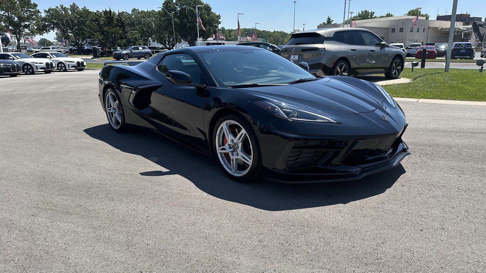 Used 2022 Chevrolet Corvette 1LT with VIN 1G1YA3D40N5117952 for sale in Kansas City