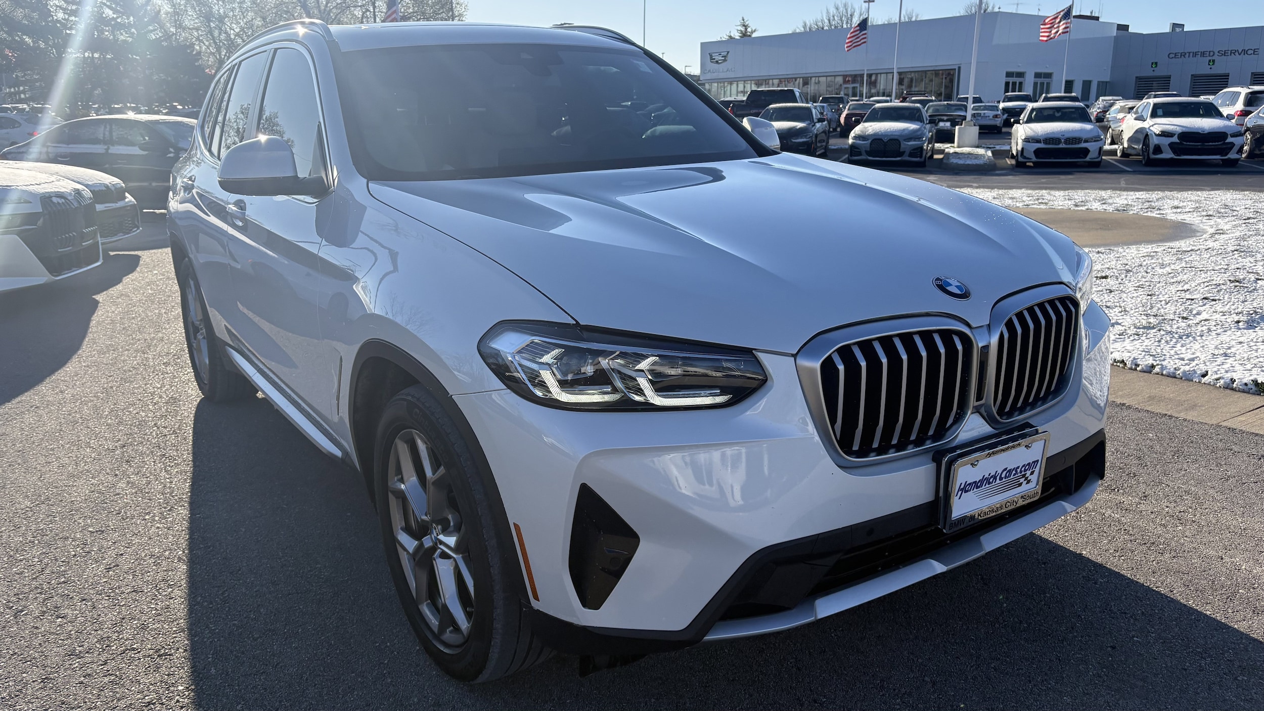 Certified 2023 BMW X3 30i with VIN 5UX43DP03P9P14635 for sale in Kansas City