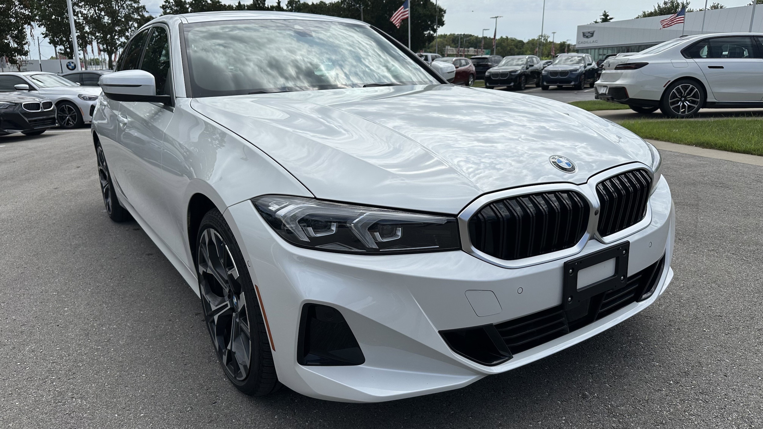 Used 2025 BMW 3 Series 330i with VIN 3MW89CW05S8F14319 for sale in Kansas City