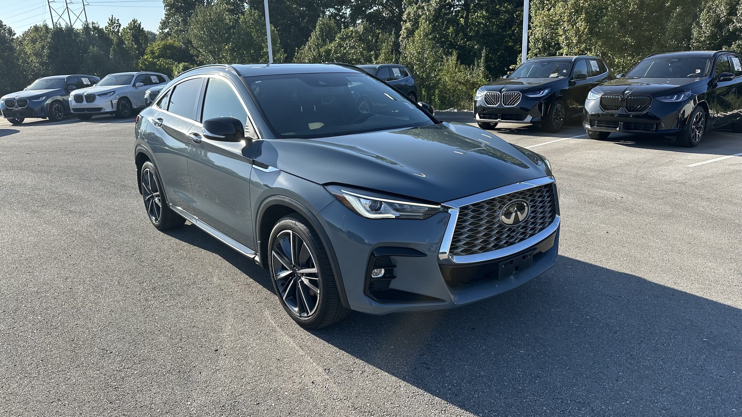 Used 2023 INFINITI QX55 Luxe with VIN 3PCAJ5JR8PF121088 for sale in Kansas City