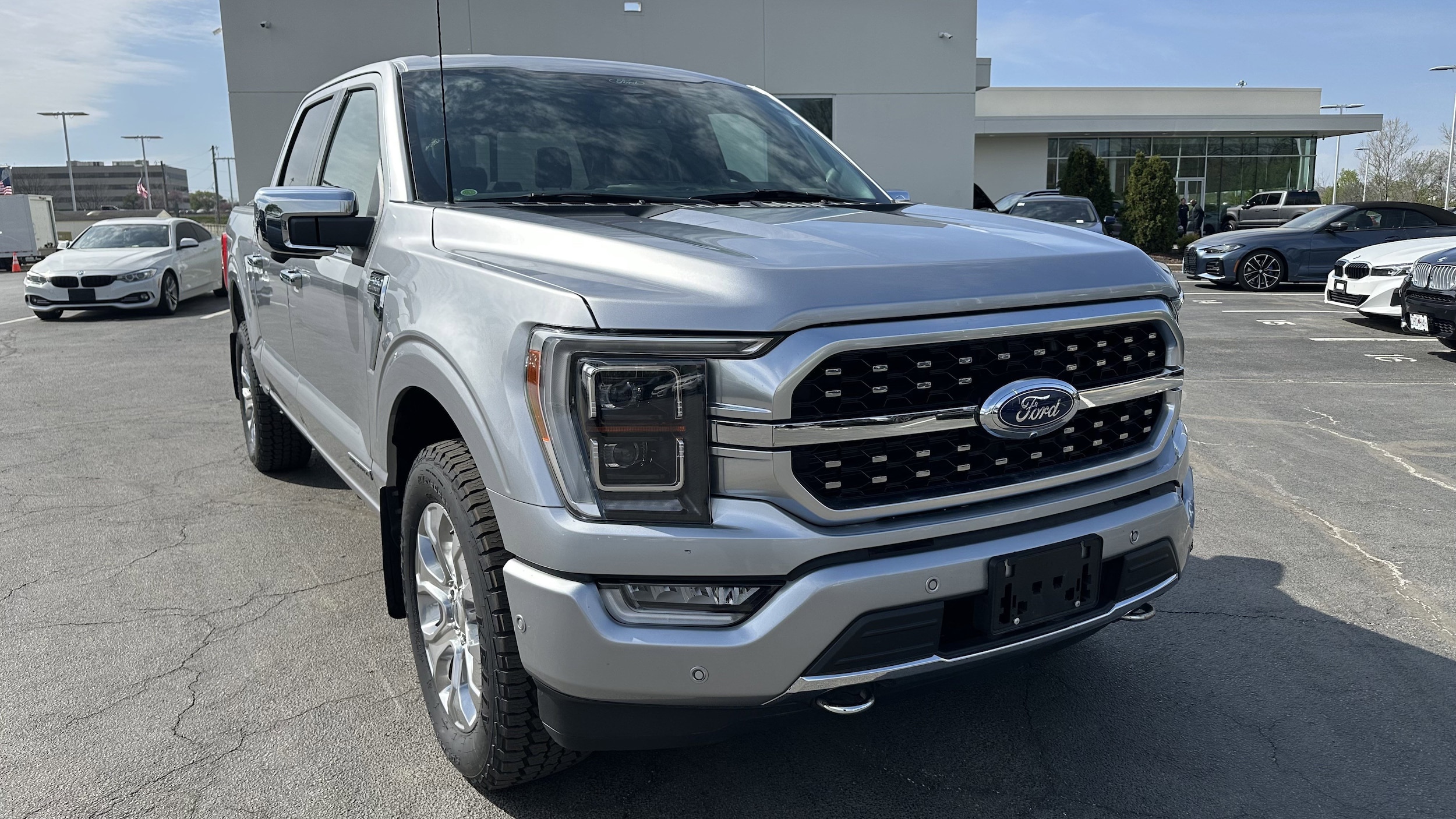 Used 2022 Ford F-150 Platinum with VIN 1FTFW1ED0NFB35977 for sale in Kansas City