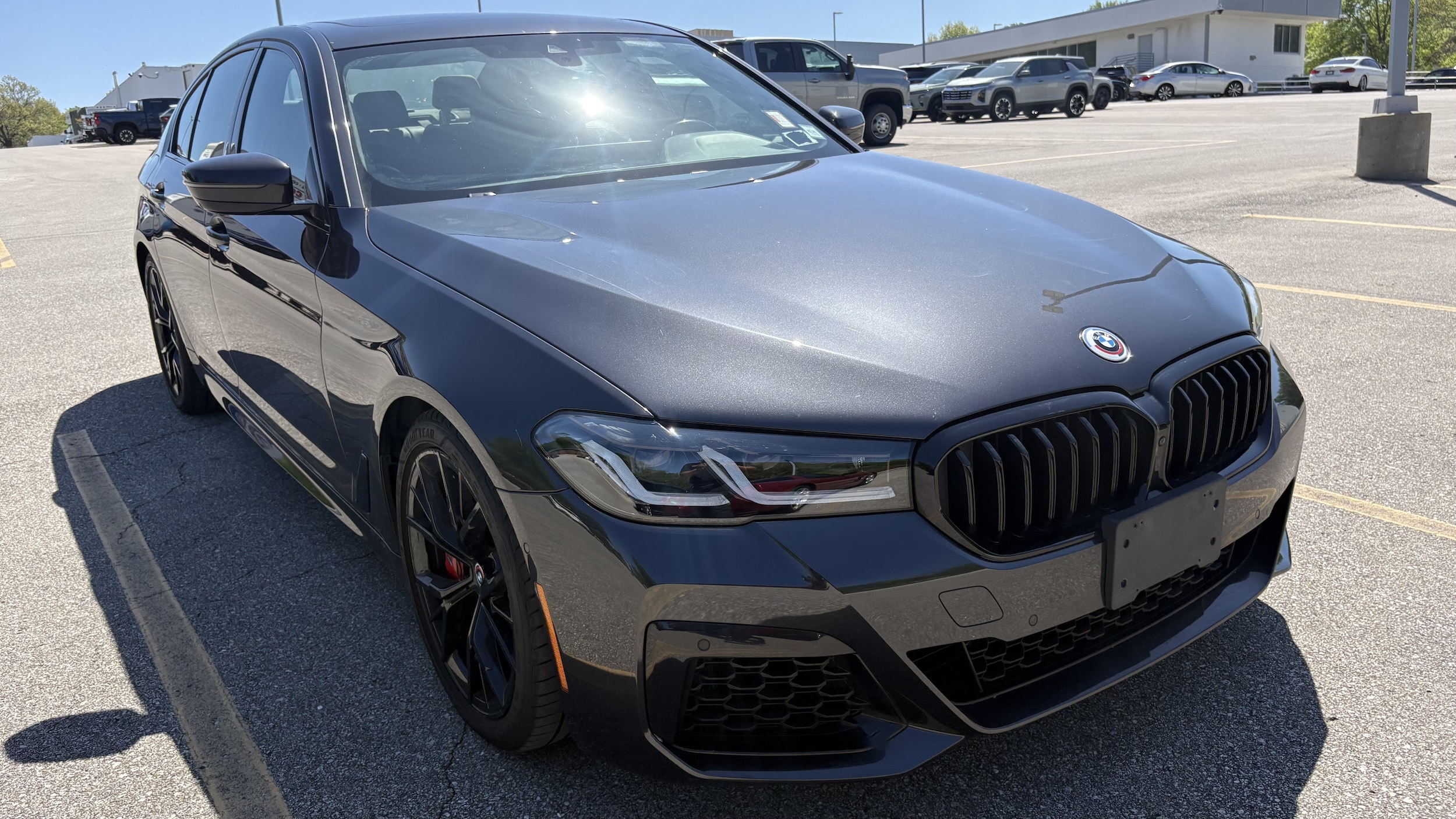 Certified 2023 BMW 5 Series M550i with VIN WBA13BK0XPCM85645 for sale in Kansas City