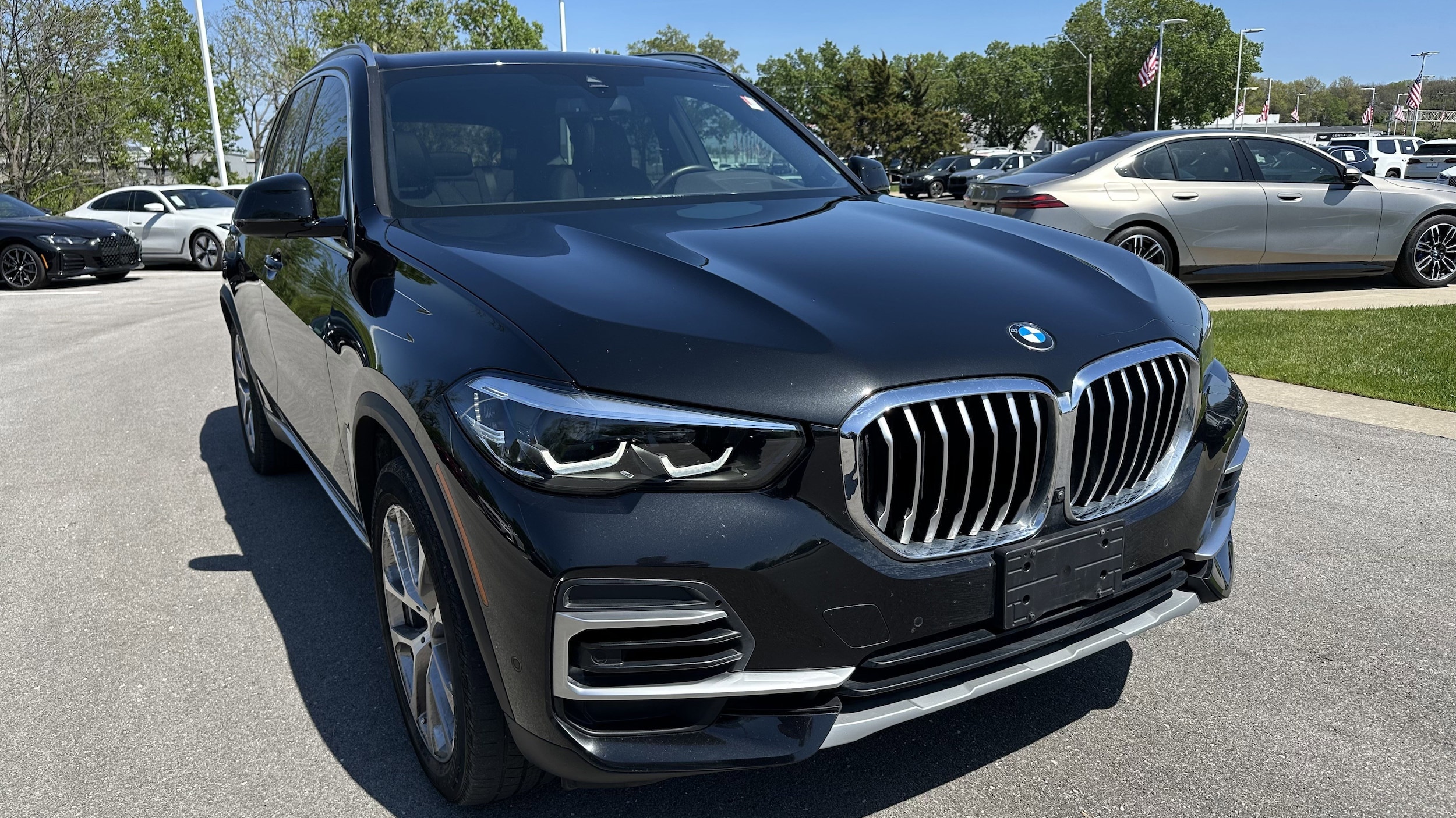 Certified 2022 BMW X5 40i with VIN 5UXCR6C05N9M60483 for sale in Kansas City