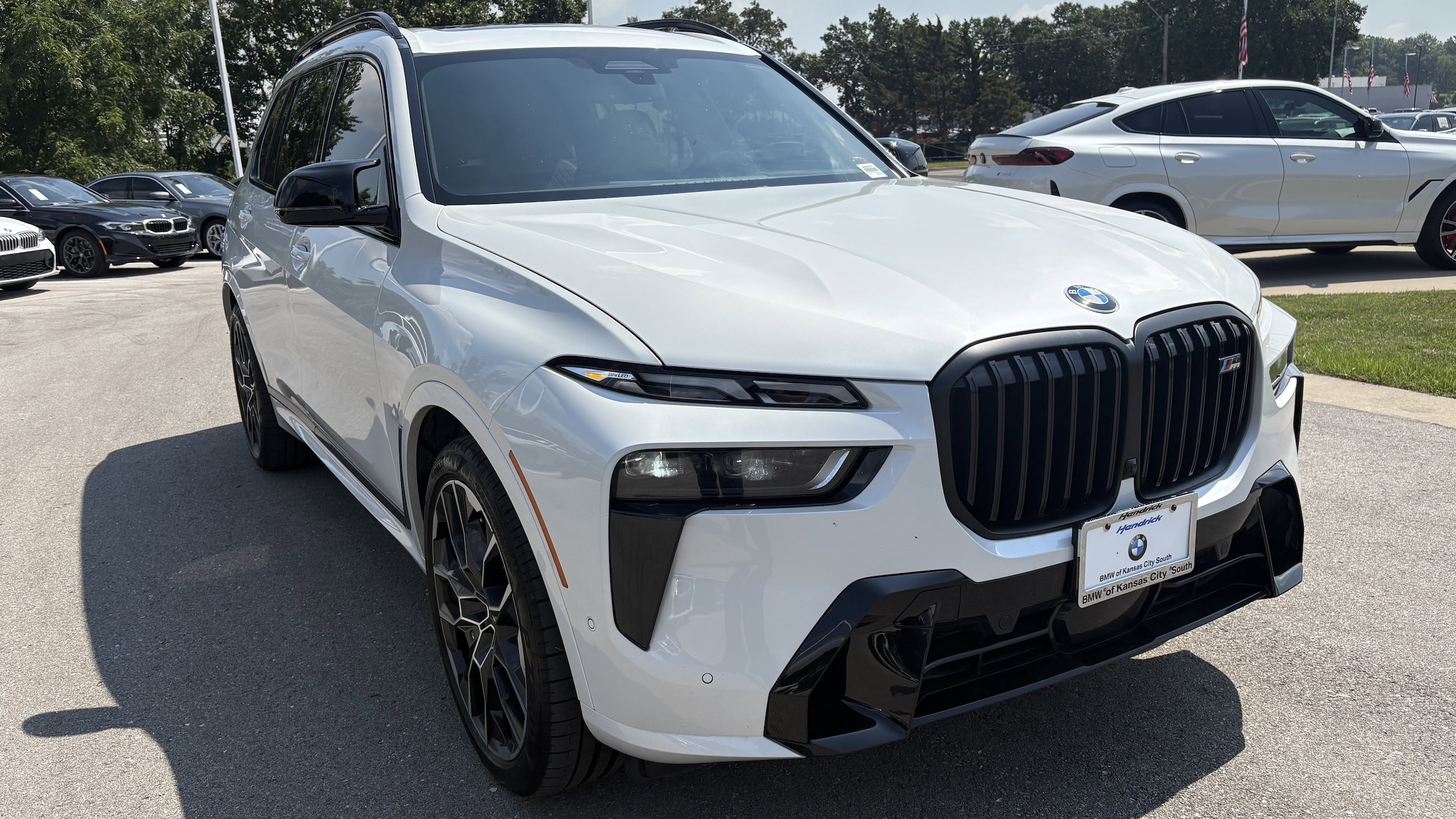 Certified 2023 BMW X7 M60i with VIN 5UX33EM0XP9N66277 for sale in Kansas City