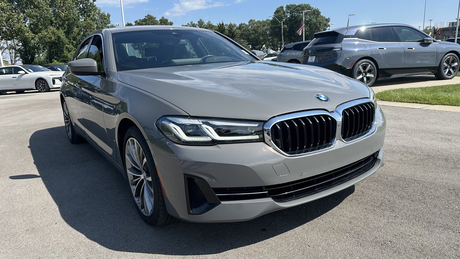 Certified 2021 BMW 5 Series 530i with VIN WBA13BJ07MCF15474 for sale in Charlotte, NC