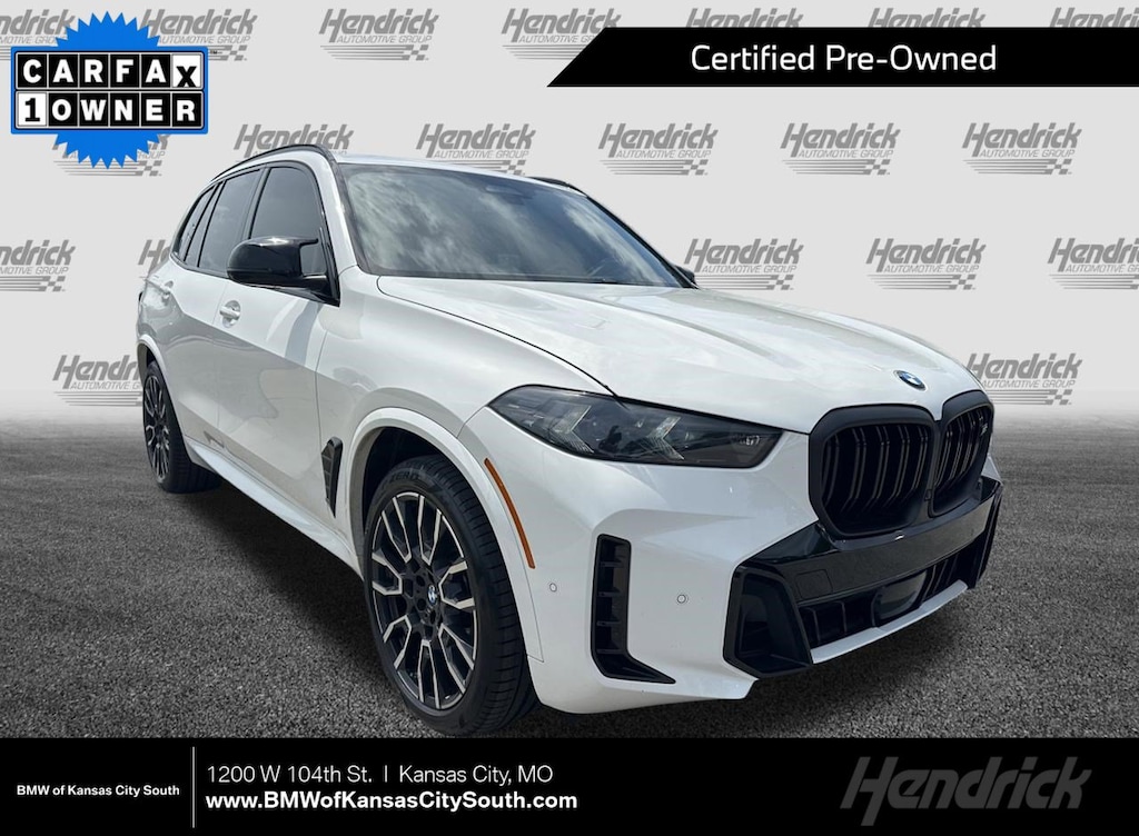 Certified 2025 BMW X5 M60i SUV