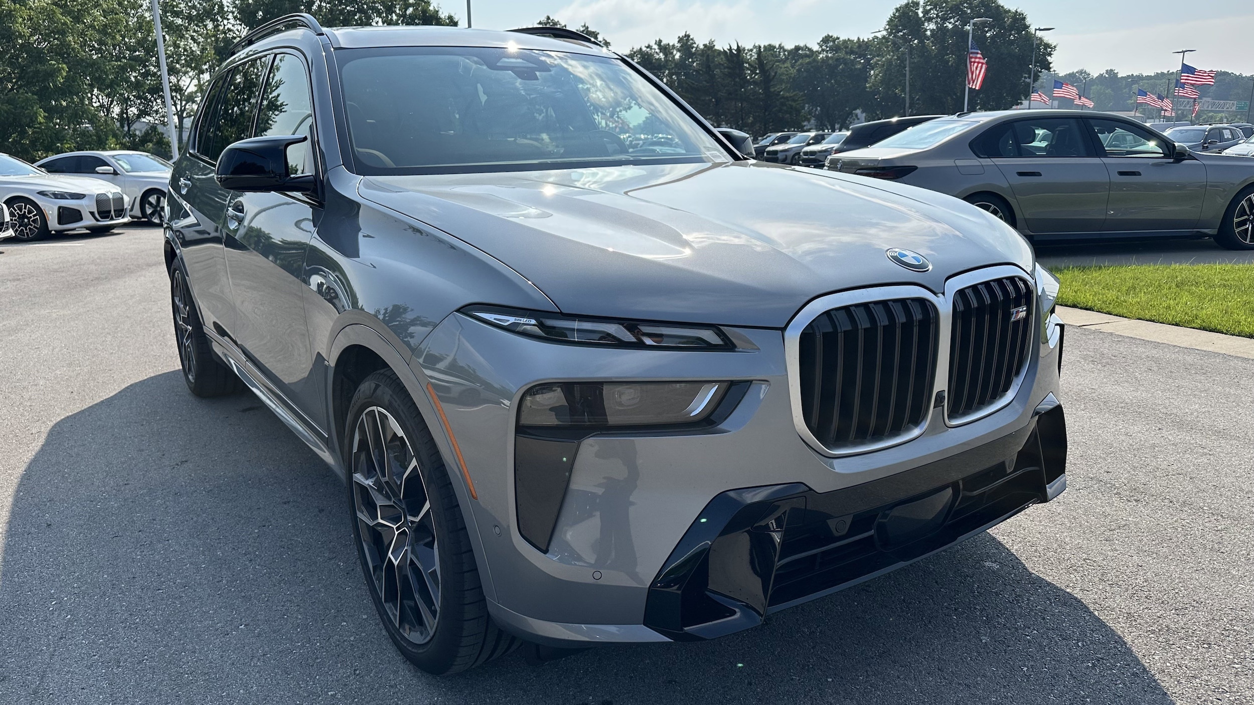 Certified 2025 BMW X7 M60i with VIN 5UX33EM07S9W39274 for sale in Kansas City