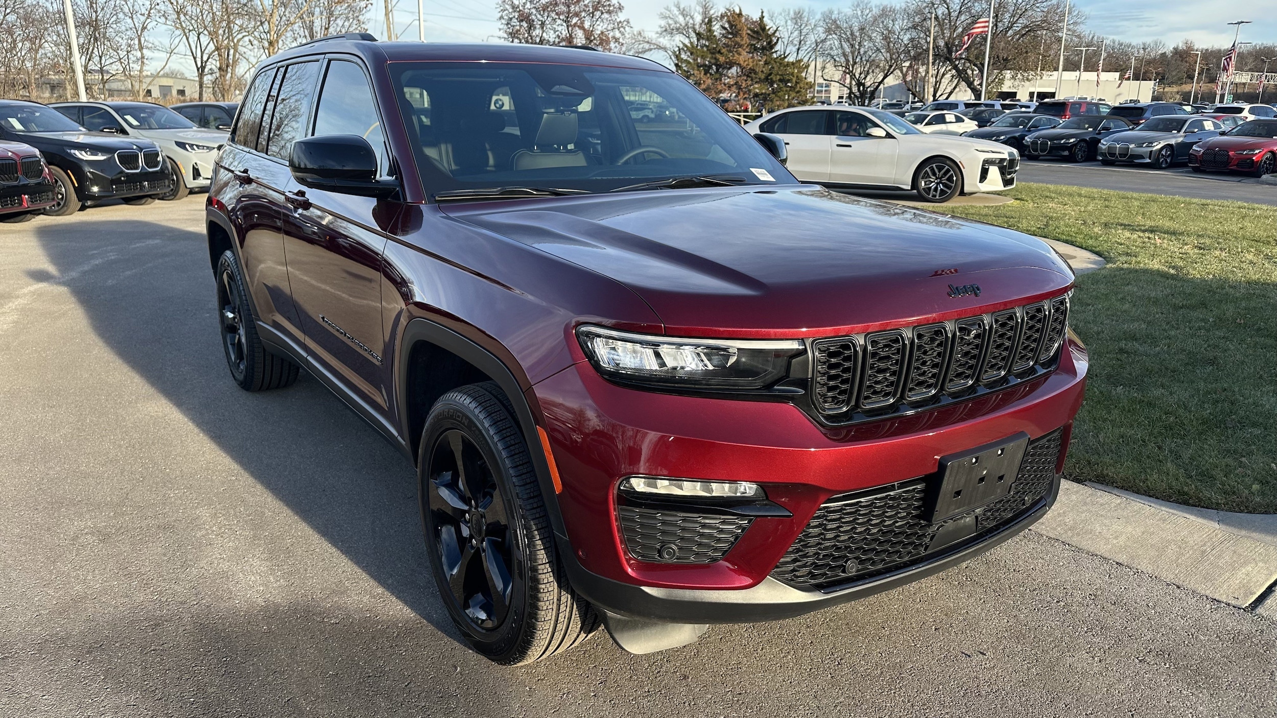 Used 2025 Jeep Grand Cherokee Limited with VIN 1C4RJHBG2SC310102 for sale in Kansas City