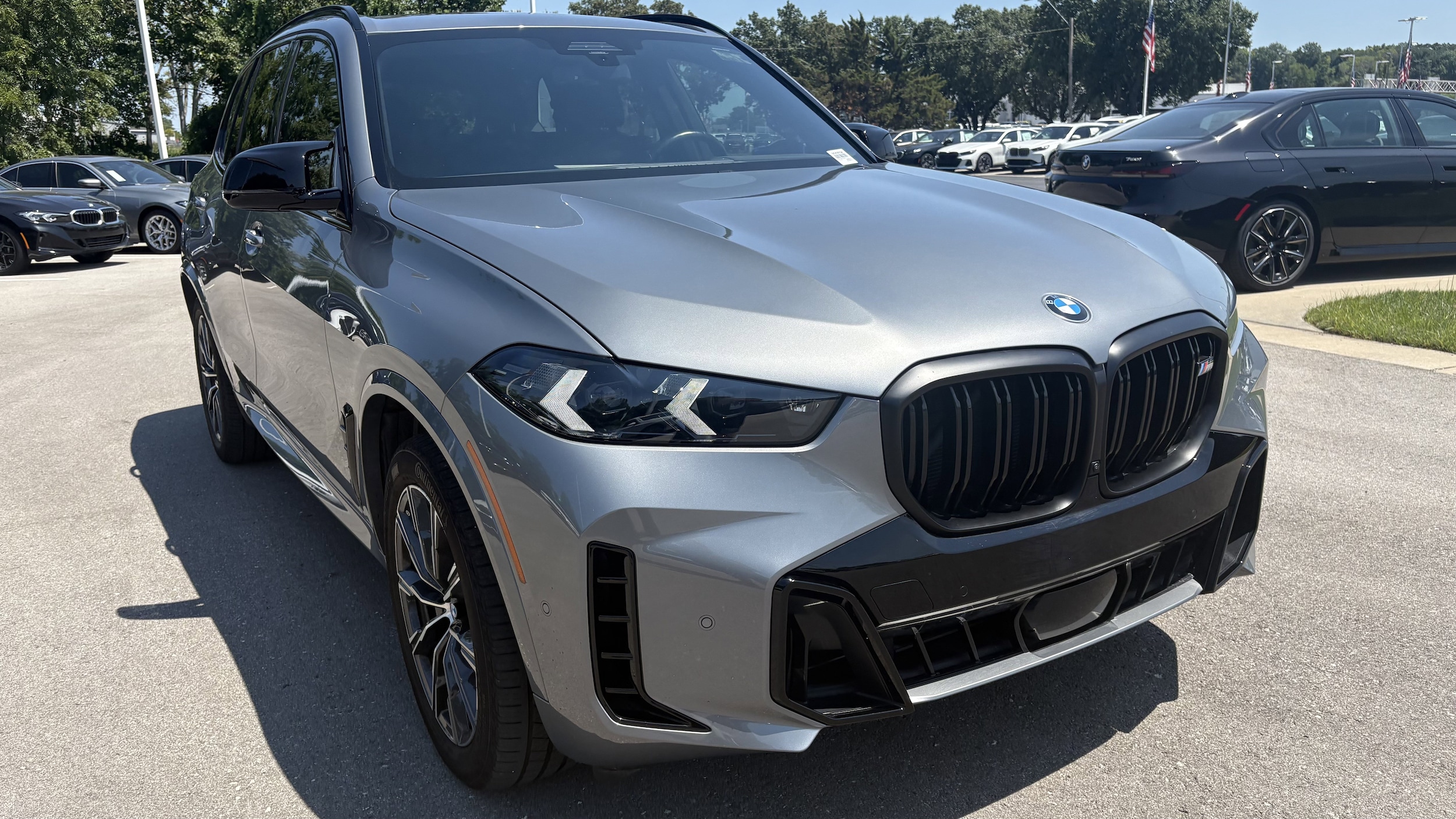 Certified 2024 BMW X5 M60i with VIN 5UX33EU09R9T77011 for sale in Kansas City