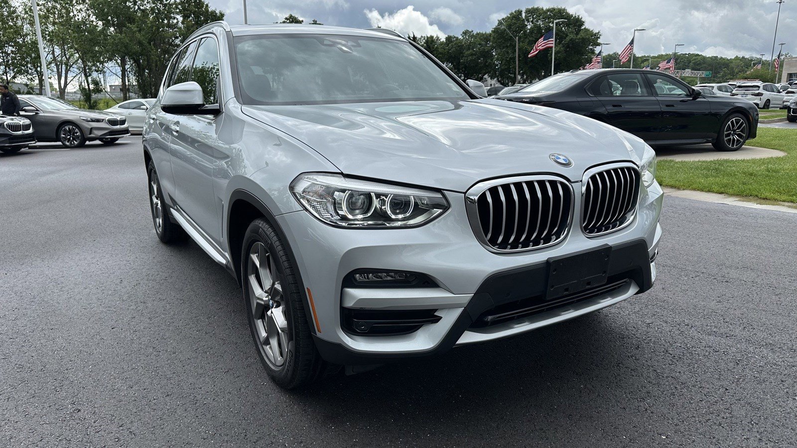Certified 2021 BMW X3 30i with VIN 5UXTY5C09M9F24121 for sale in Kansas City