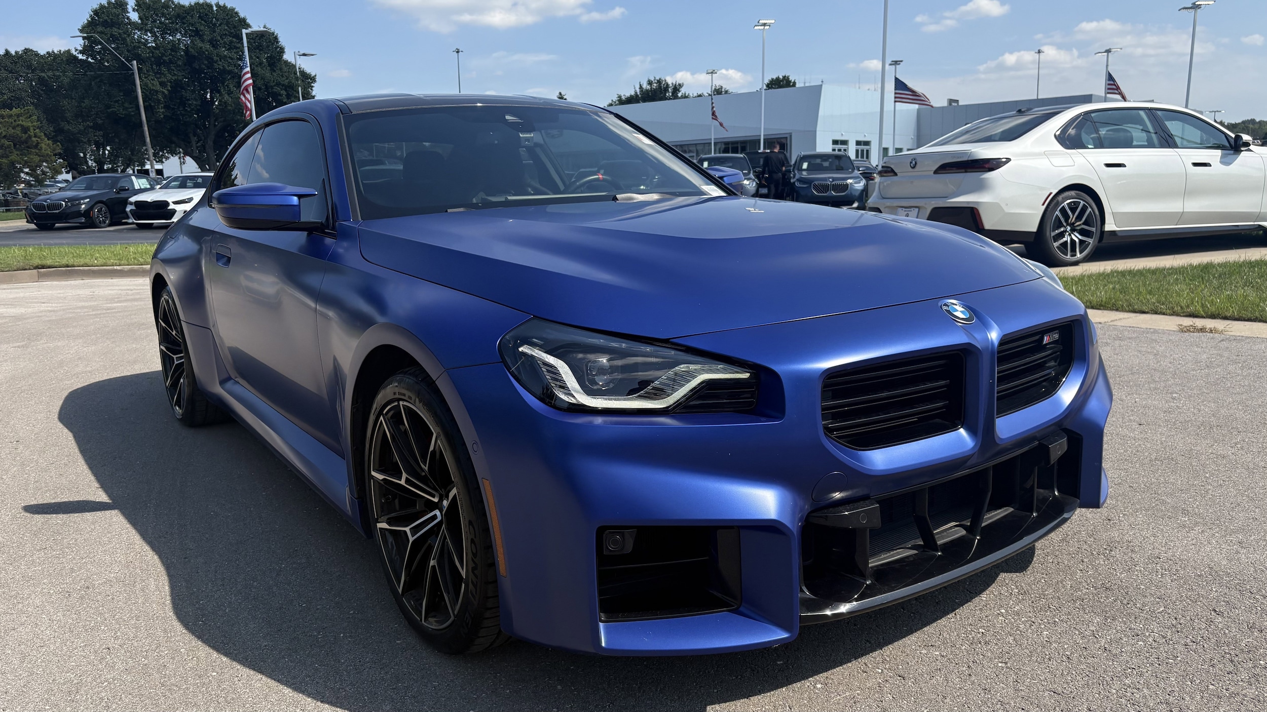 Certified 2025 BMW M2 Coupe Base with VIN 3MF23DM03S8E95821 for sale in Kansas City