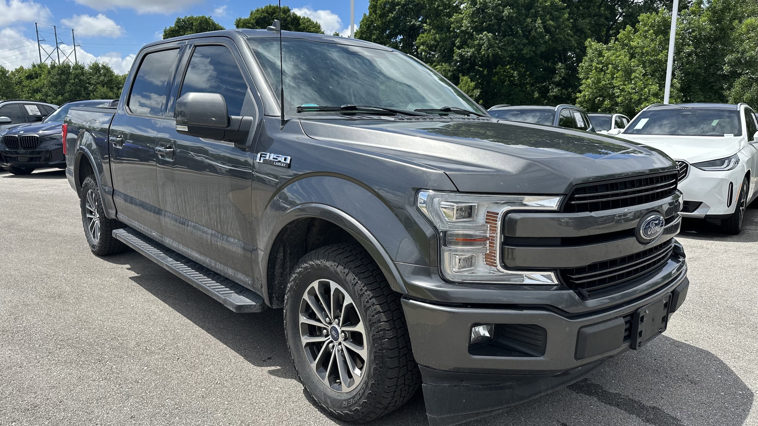 Used 2018 Ford F-150 Lariat with VIN 1FTEW1C52JFC44149 for sale in Kansas City
