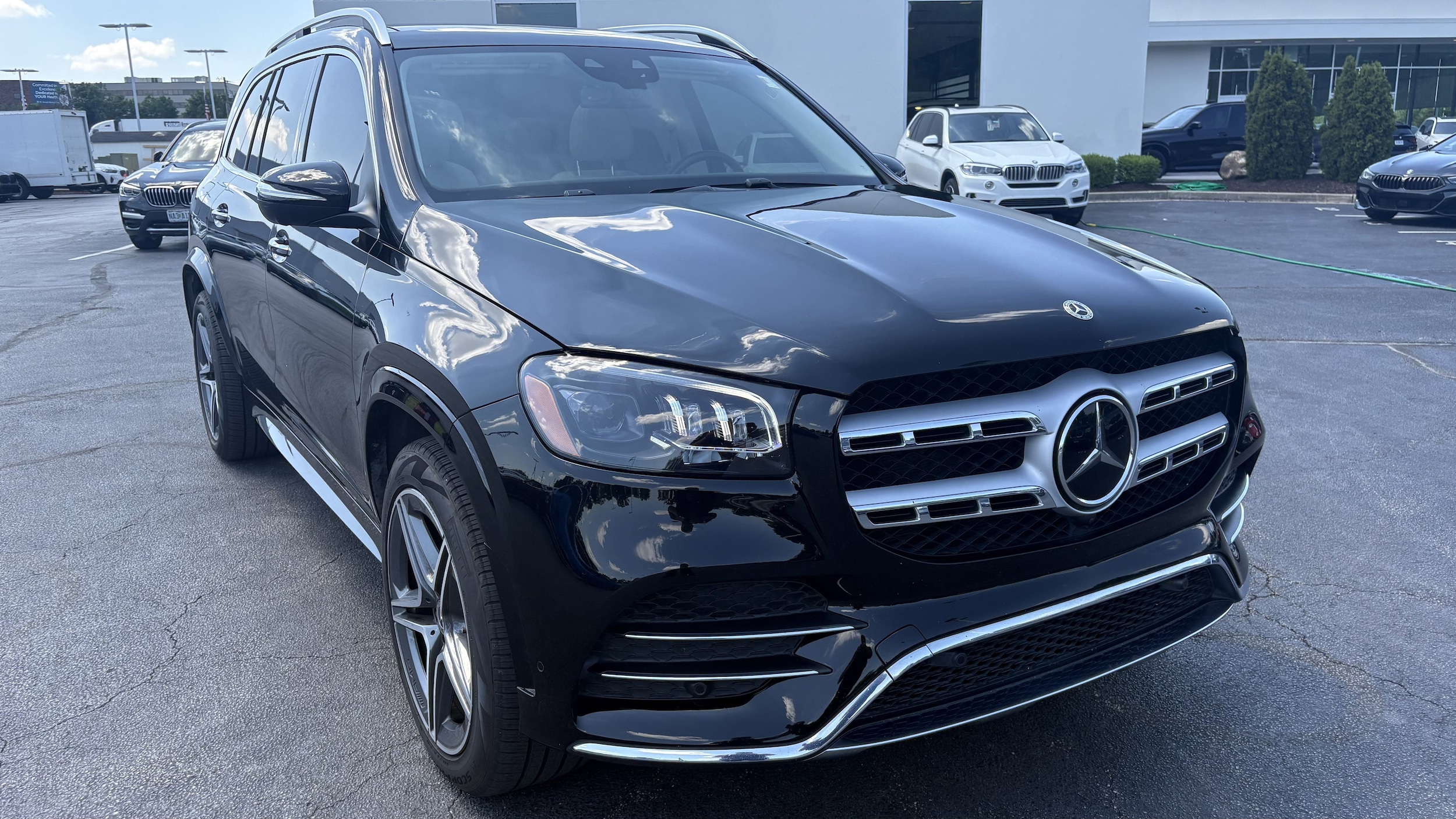 Used 2022 Mercedes-Benz GLS GLS450 with VIN 4JGFF5KE1NA690014 for sale in Kansas City