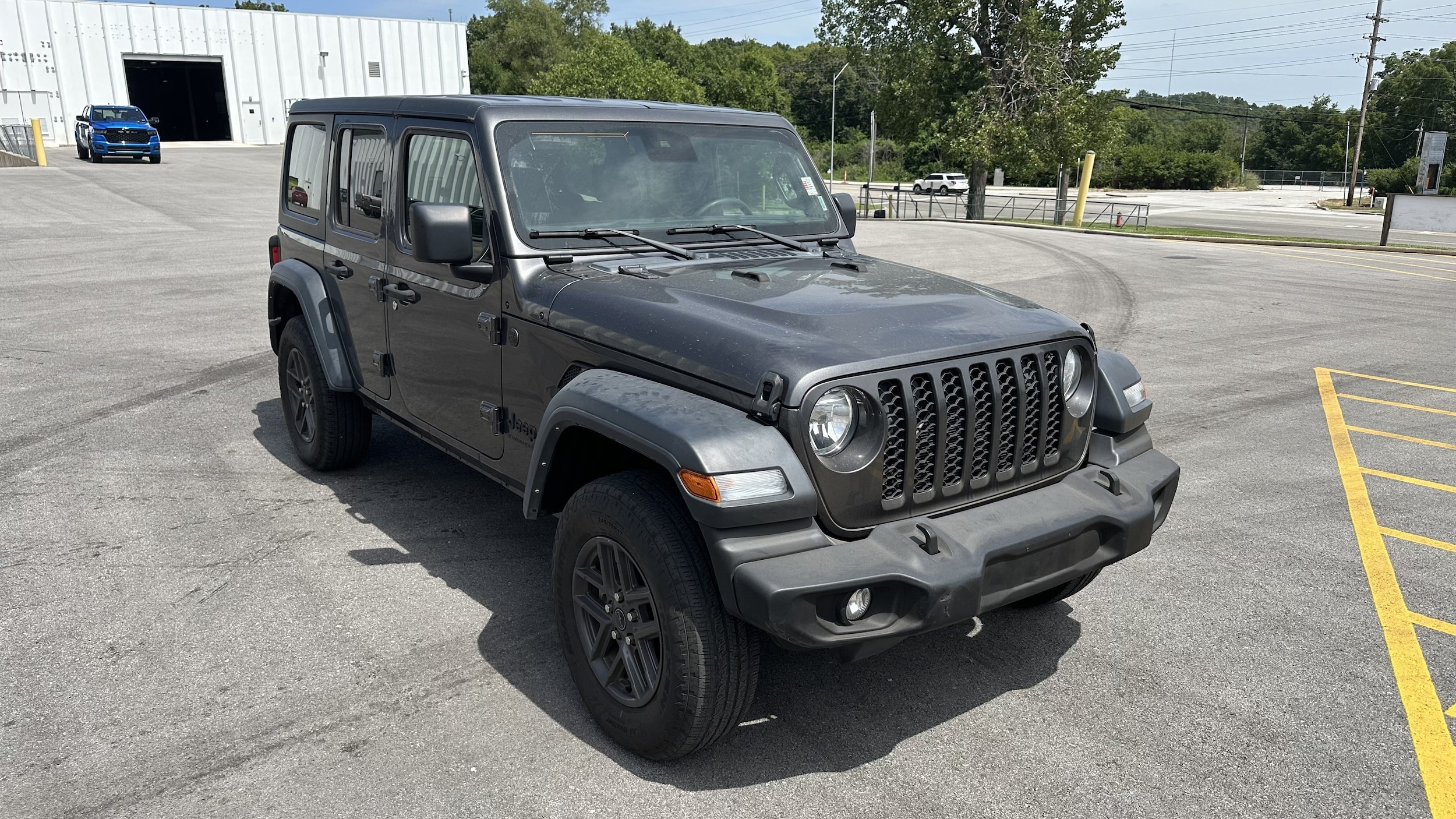 Used 2024 Jeep Wrangler 4-Door Sport S with VIN 1C4PJXDN3RW130326 for sale in Kansas City