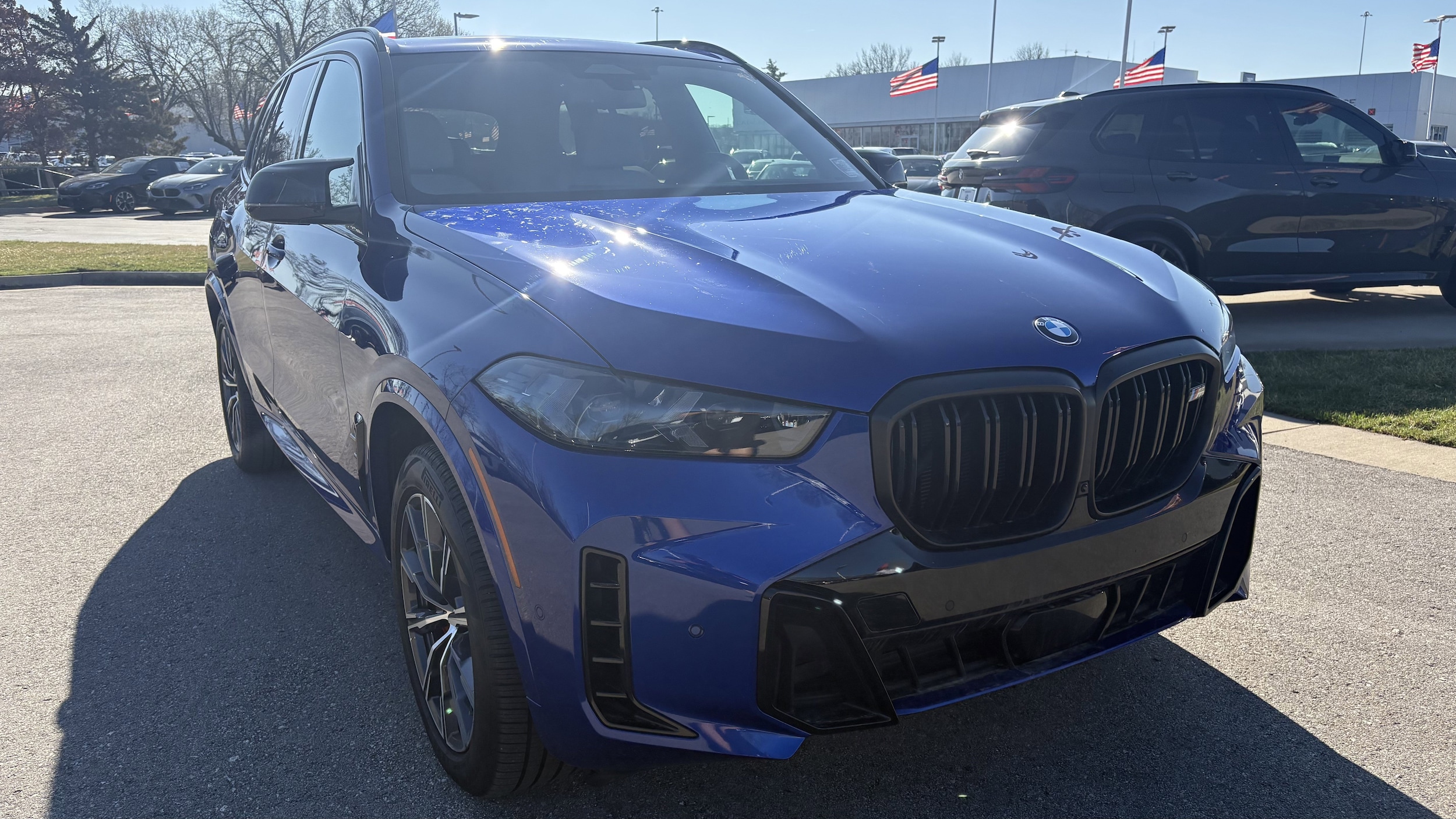 Certified 2025 BMW X5 M60i with VIN 5UX33EU04S9Z90062 for sale in Kansas City