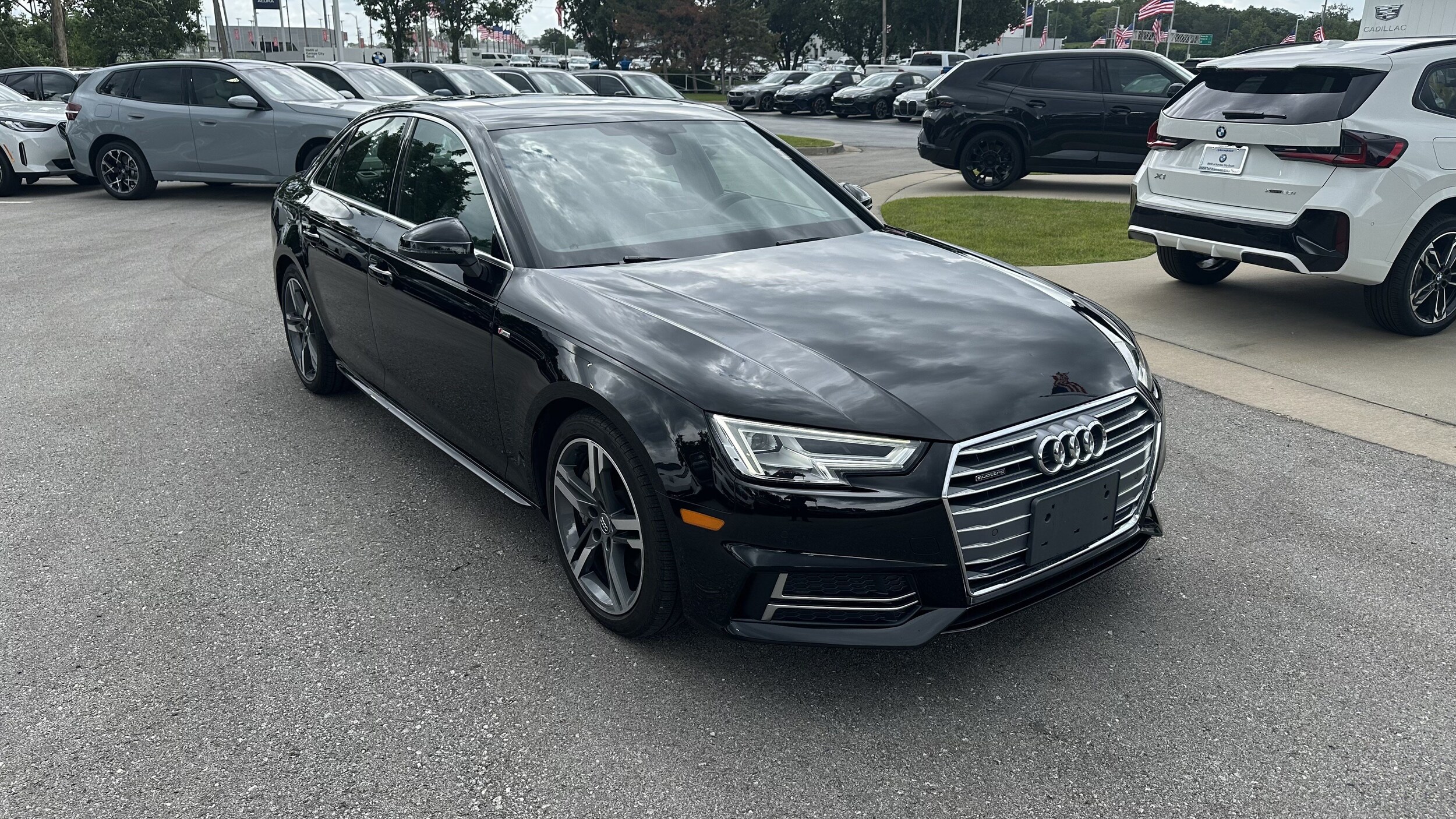Used 2018 Audi A4 Premium Plus with VIN WAUENAF46JN001324 for sale in Kansas City