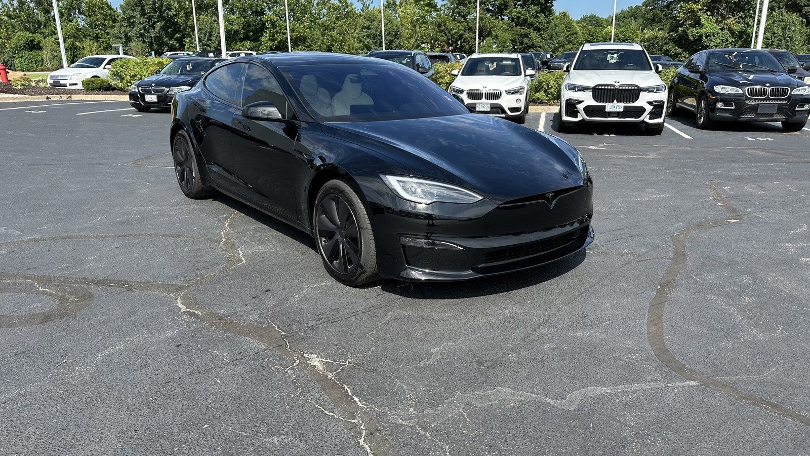 Used 2024 Tesla Model S Base with VIN 5YJSA1E55RF537607 for sale in Kansas City