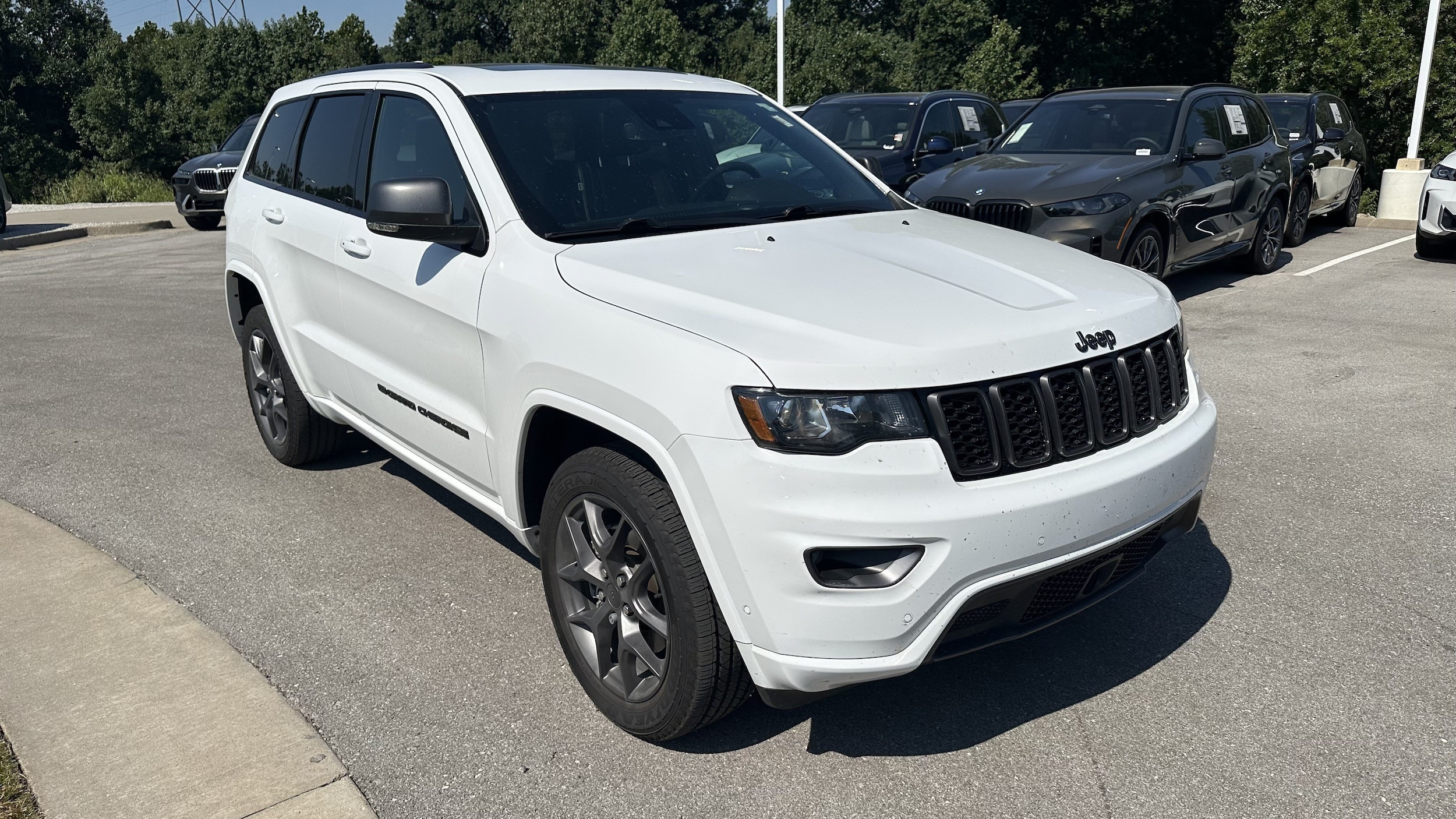 Used 2021 Jeep Grand Cherokee 80th Edition with VIN 1C4RJFBG4MC676067 for sale in Kansas City