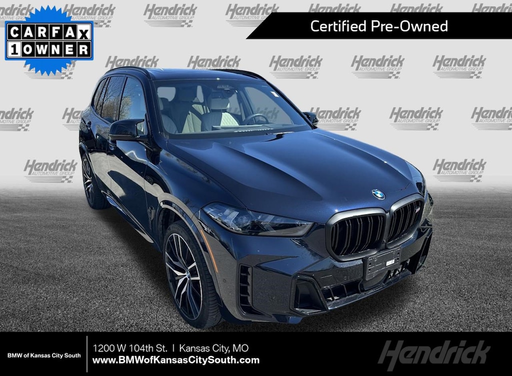 Certified 2024 BMW X5 M60i SUV