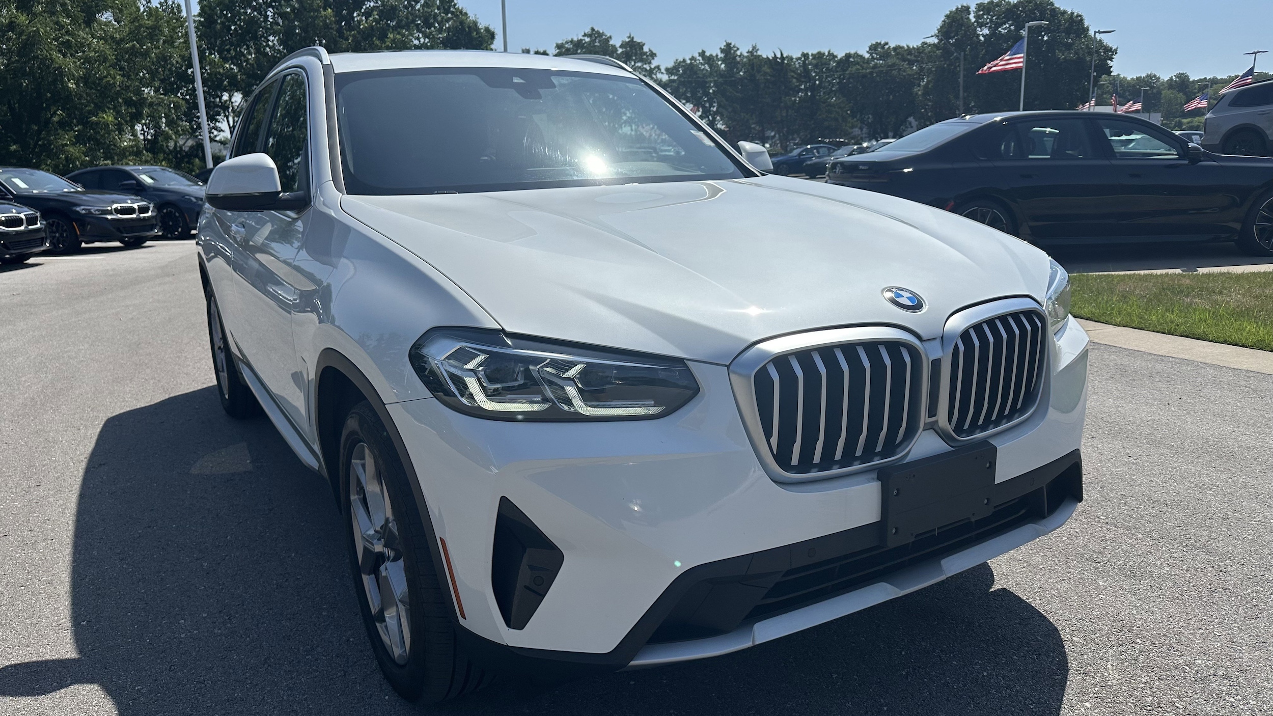 Certified 2022 BMW X3 30i with VIN 5UX53DP07N9L25756 for sale in Kansas City