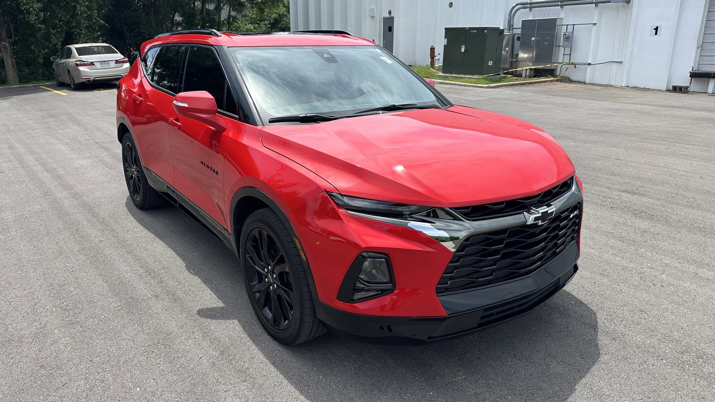 Used 2021 Chevrolet Blazer RS with VIN 3GNKBKRS9MS510517 for sale in Kansas City