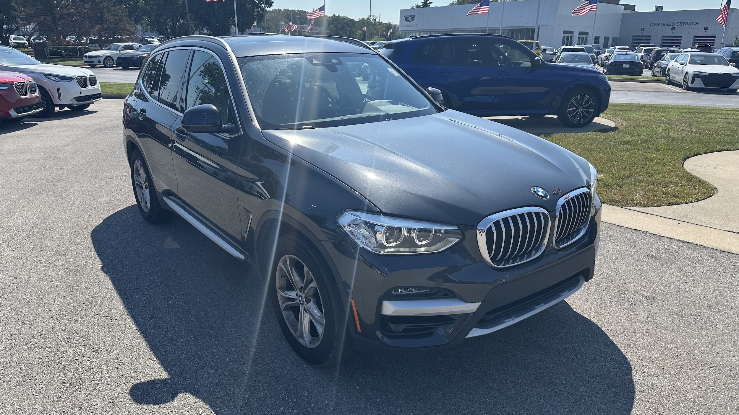 Used 2021 BMW X3 30i with VIN 5UXTY5C01M9E32646 for sale in Kansas City