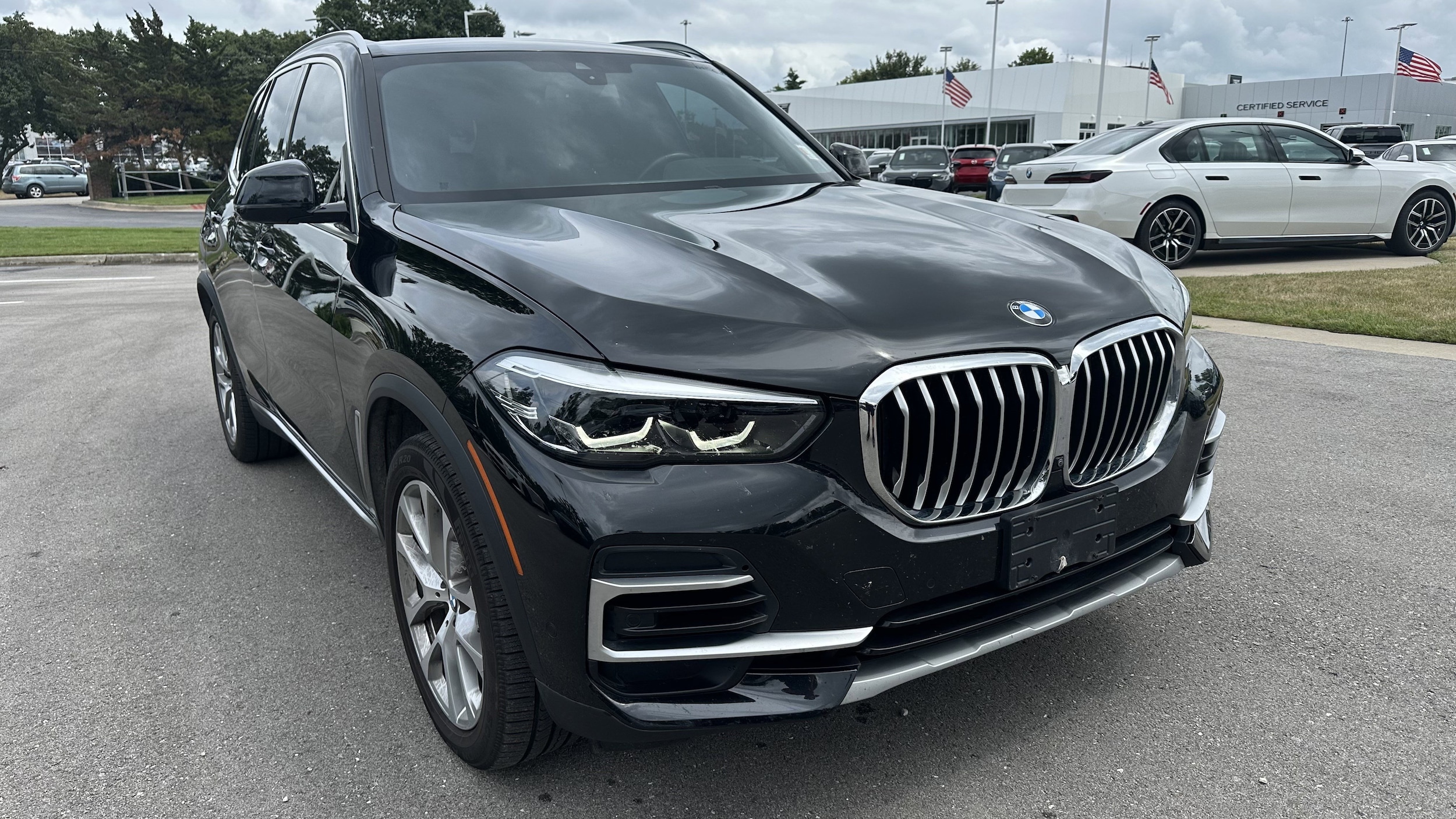 Used 2022 BMW X5 40i with VIN 5UXCR6C04N9M37499 for sale in Kansas City