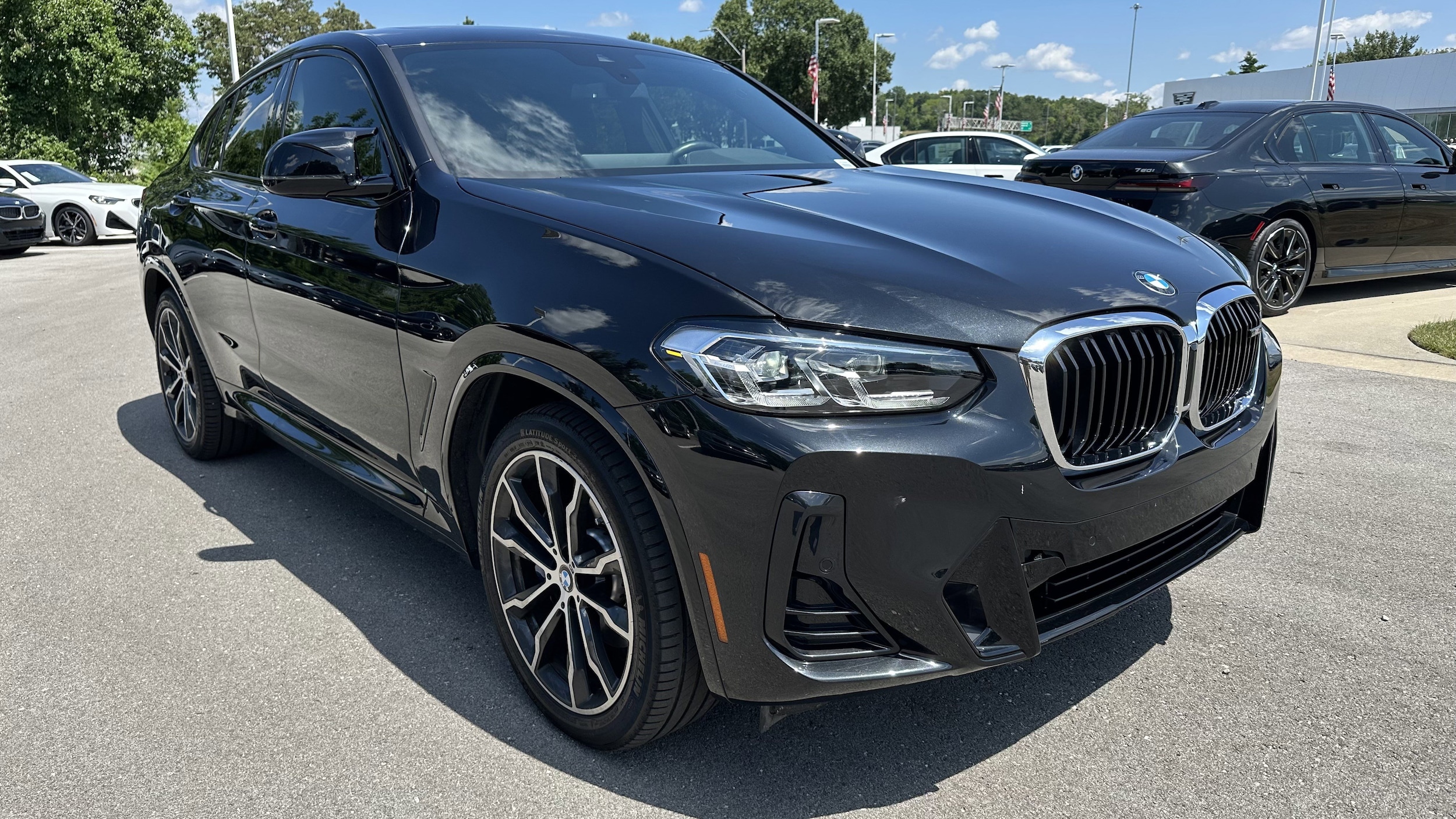 Certified 2023 BMW X4 M40i with VIN 5UX43DT05P9R05057 for sale in Kansas City