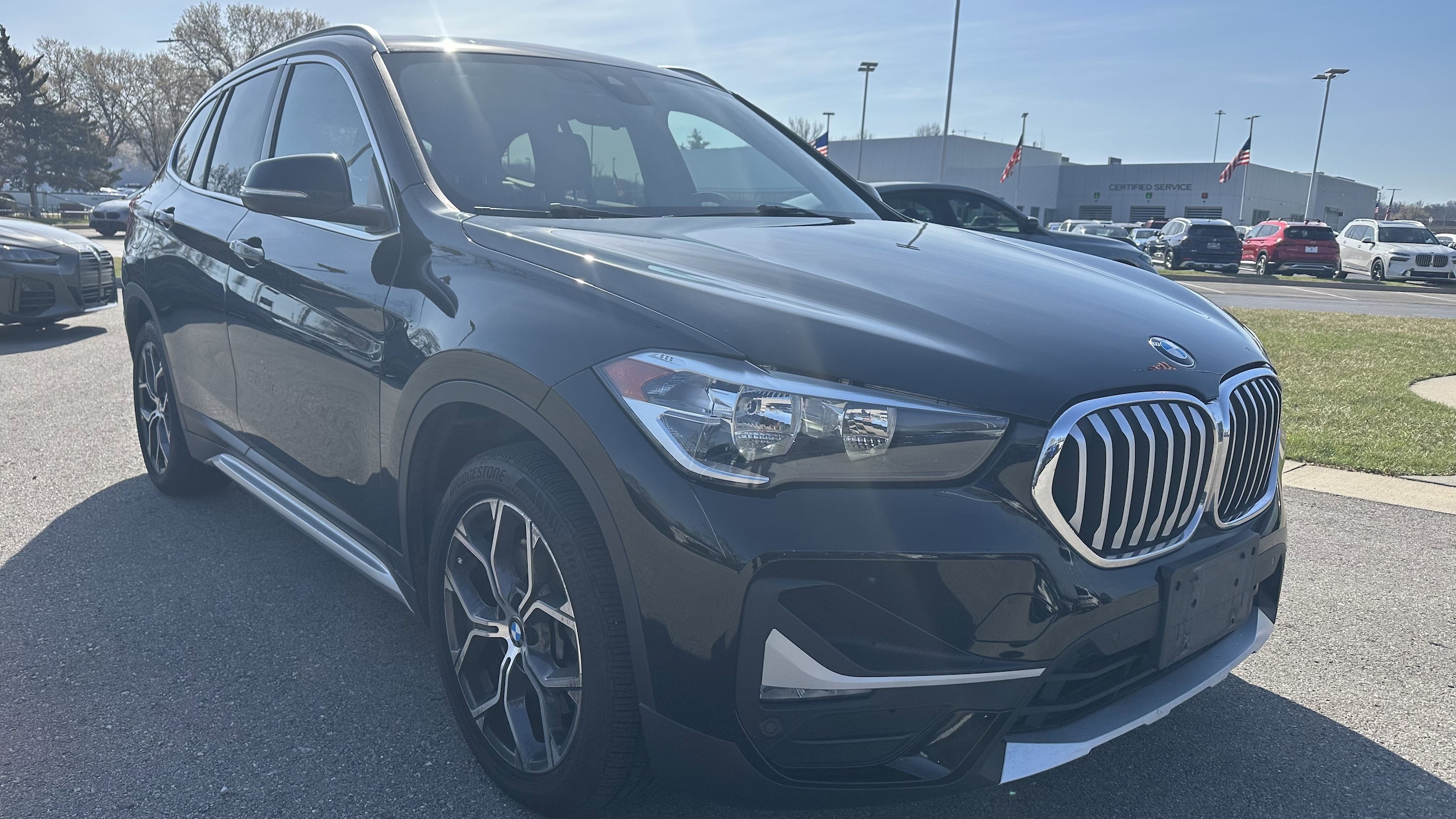 Used 2020 BMW X1 28i with VIN WBXJG9C02L3M16654 for sale in Kansas City