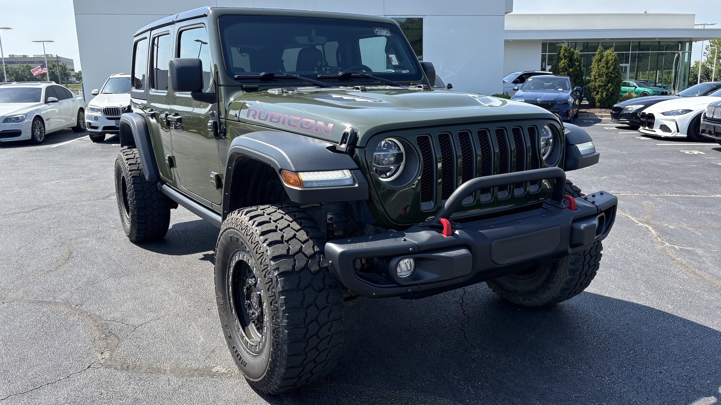 Used 2021 Jeep Wrangler Unlimited Rubicon with VIN 1C4HJXFG2MW623068 for sale in Kansas City