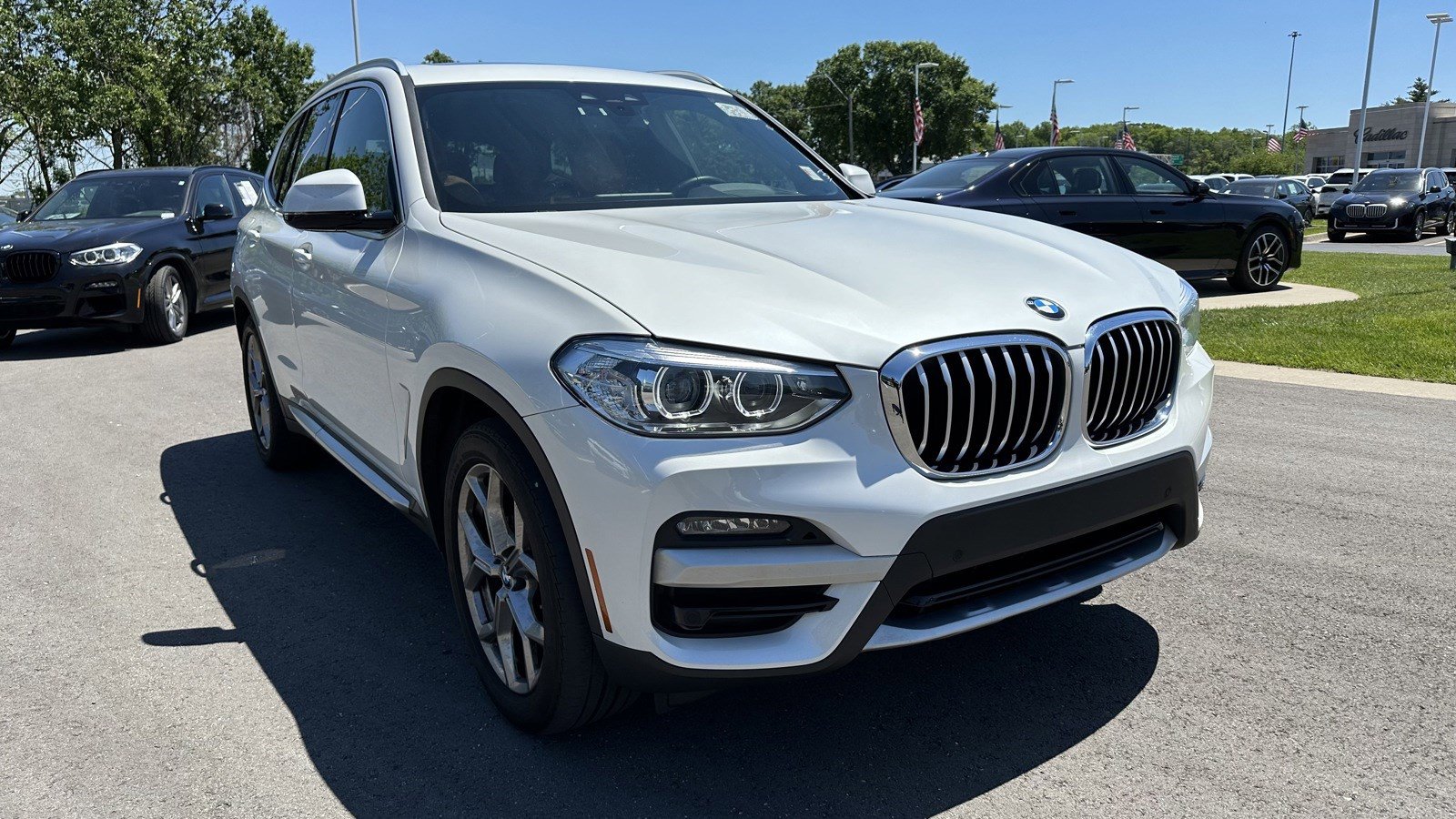 Certified 2021 BMW X3 30i with VIN 5UXTY5C02M9G05915 for sale in Kansas City
