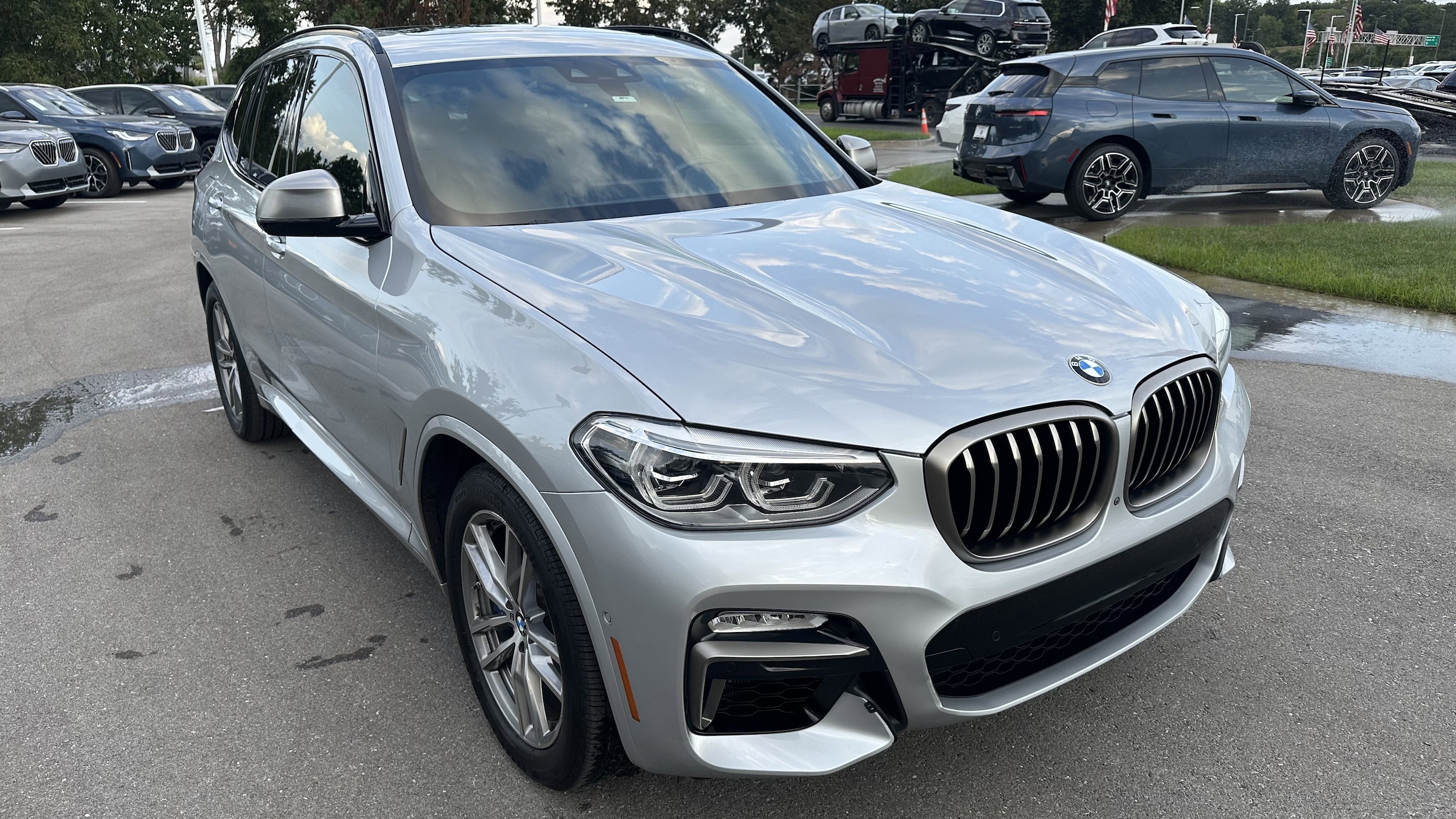 Used 2018 BMW X3 M40i with VIN 5UXTS3C51J0Z01099 for sale in Kansas City