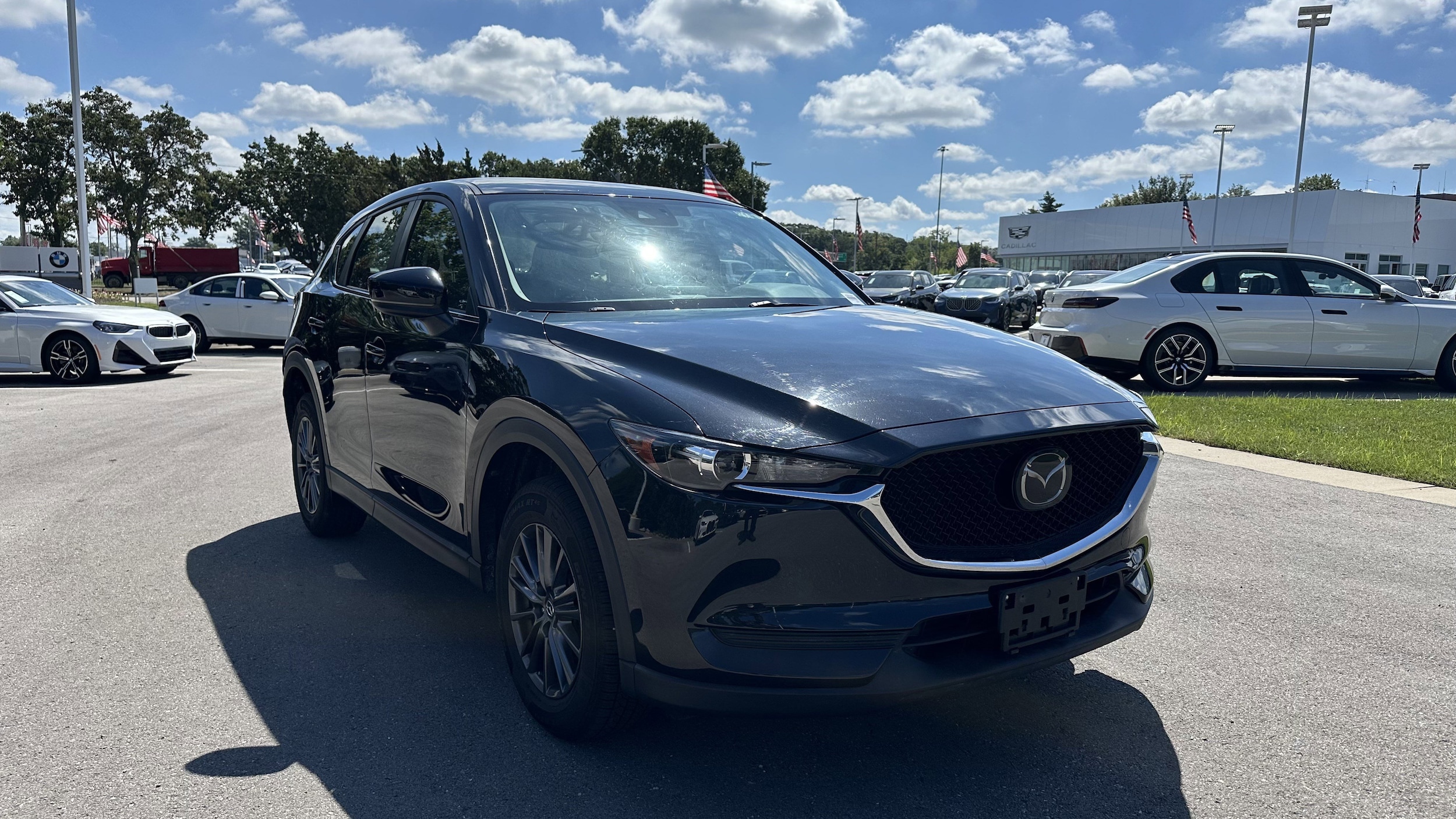 Used 2020 Mazda CX-5 Sport with VIN JM3KFBBM6L0737234 for sale in Kansas City