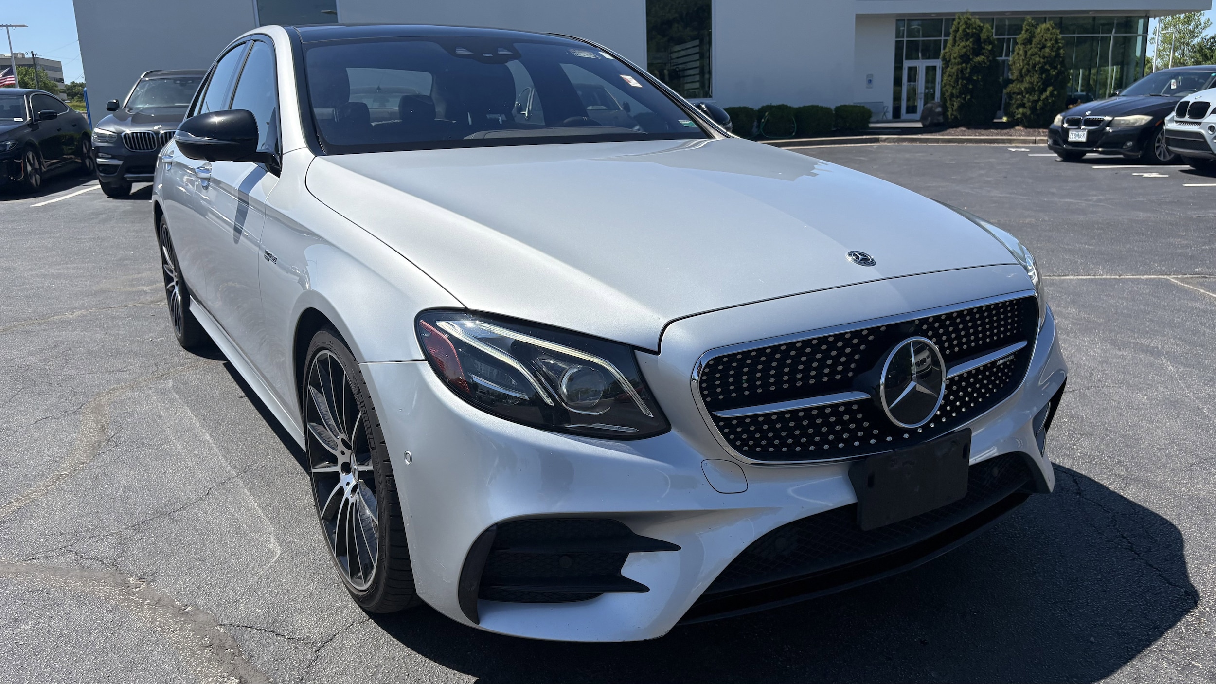 Used 2018 Mercedes-Benz E-Class AMG E43 with VIN WDDZF6EB6JA376139 for sale in Kansas City