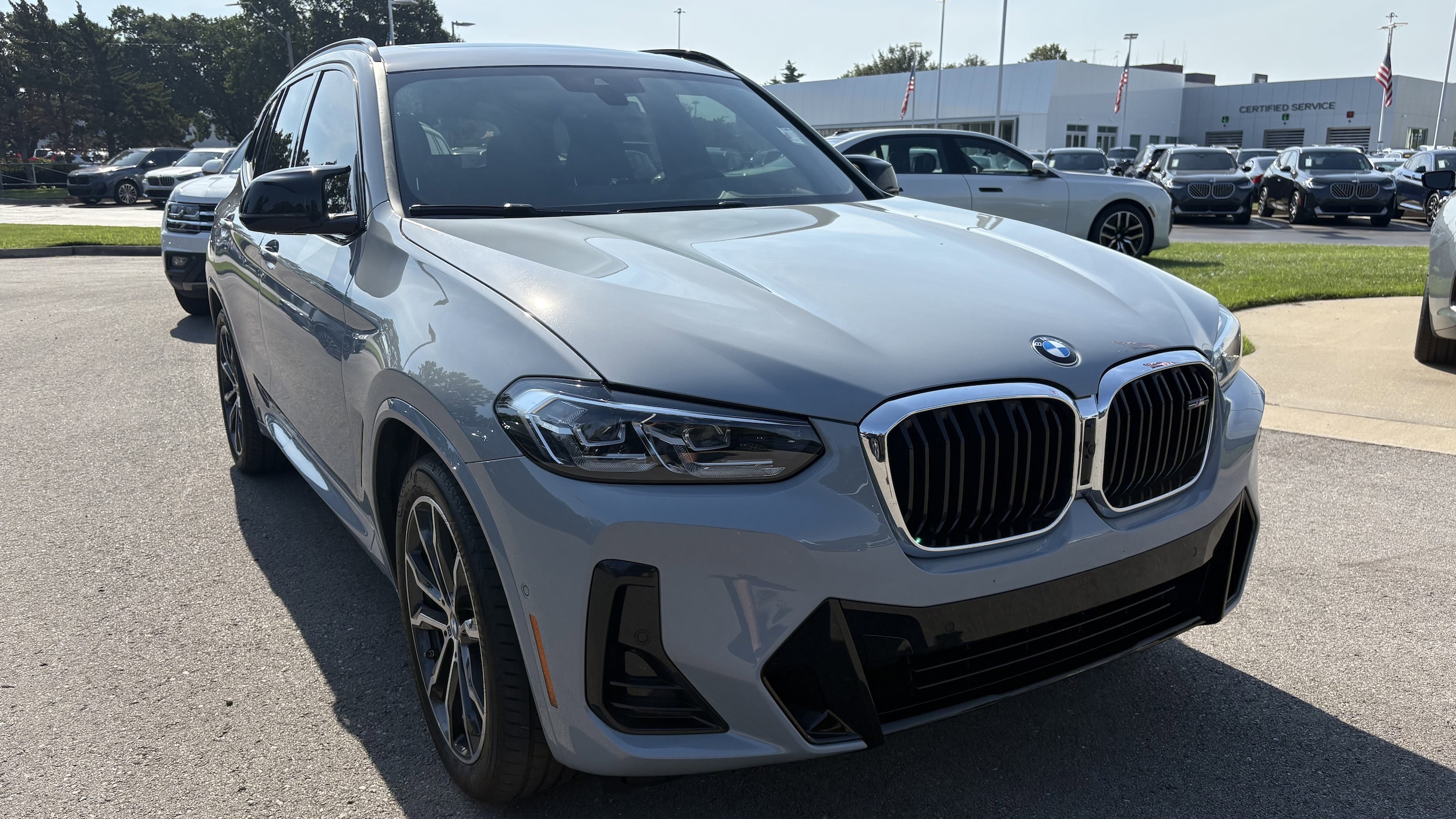 Certified 2023 BMW X3 40i with VIN 5UX83DP09P9R59523 for sale in Kansas City
