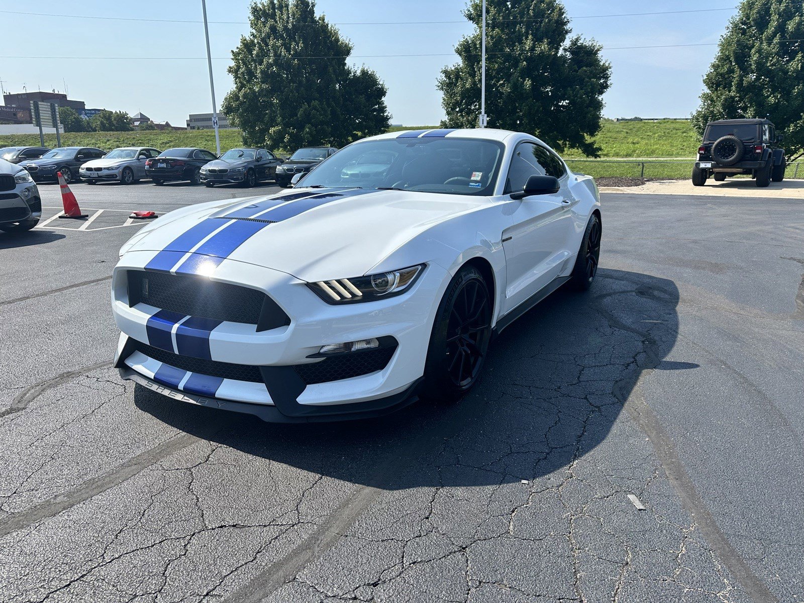 Used 2016 Ford Mustang Shelby GT350 with VIN 1FA6P8JZ4G5524840 for sale in Kansas City